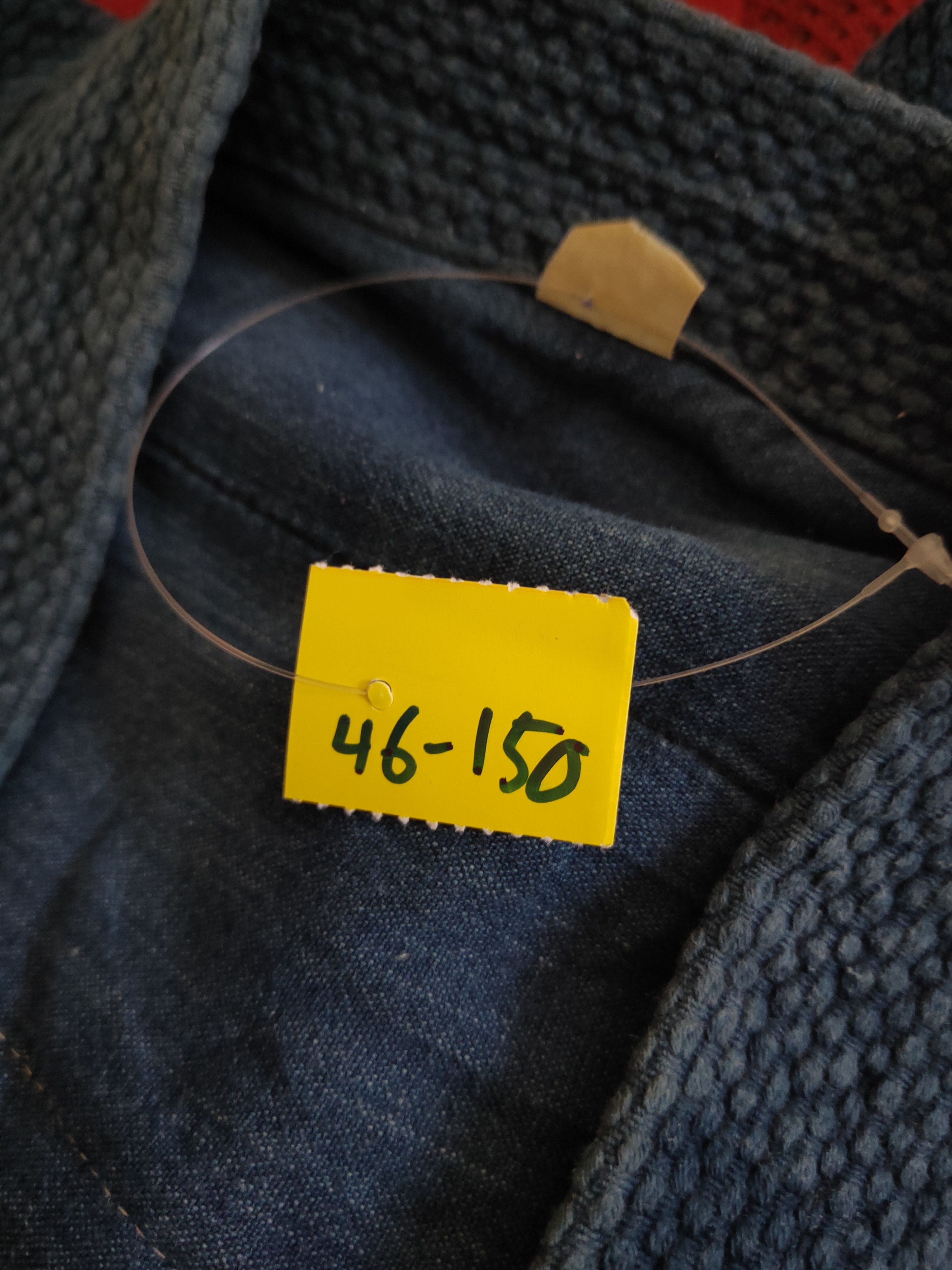 Japanese Brand DL Japan vintage skull Blue indigo Kimono #46-150 Size US M / EU 48-50 / 2 - 4 Thumbnail