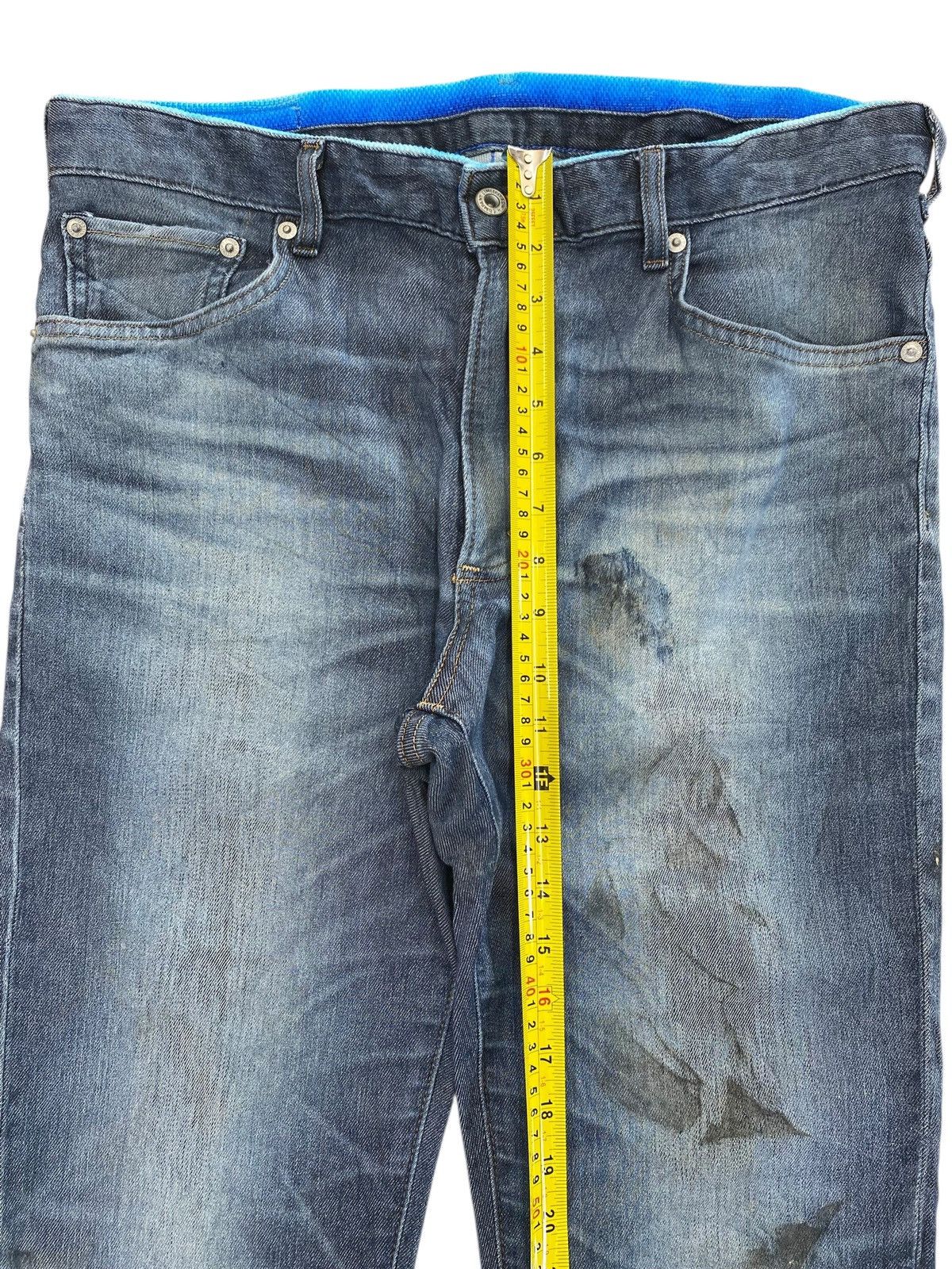 Edwin Edwin Faded Wash Whiskers Style Bootcut Soft Jeans Size US 34 / EU 50 - 10 Thumbnail