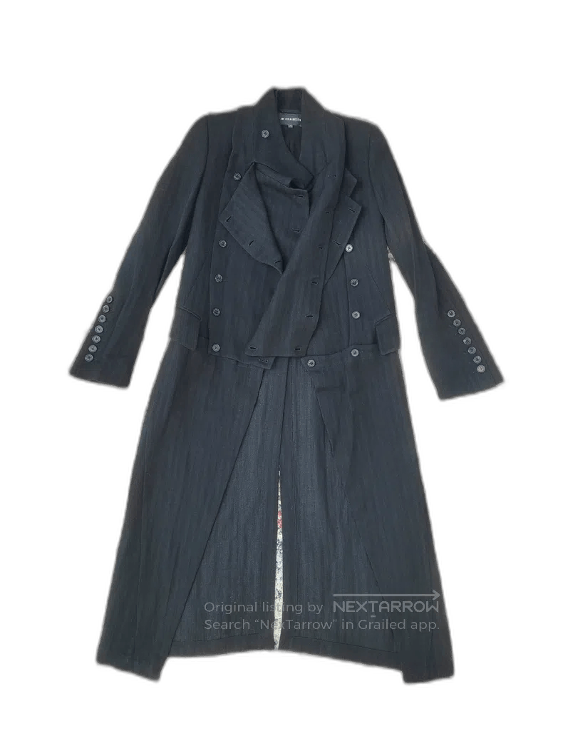 Ann Demeulemeester Ann Demeulemeester Men's Deconstructed Coat. Size M / US 6-8 / IT 42-44 - 1 Thumbnail