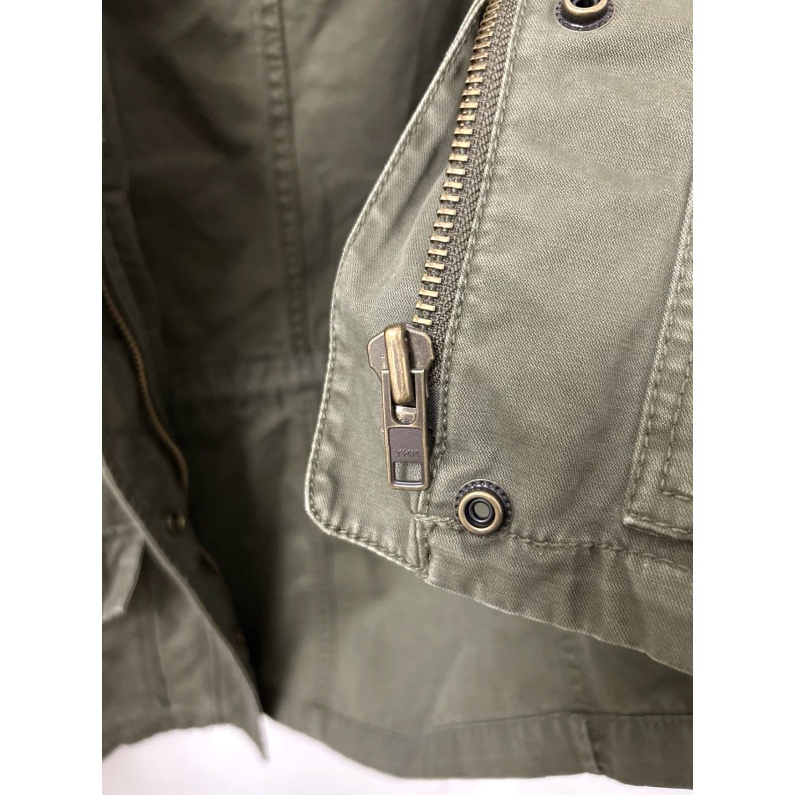 Madewell Madewell Field Jacket Womens S Olive Green Full Zip Military Coat Size S / US 4 / IT 40 - 7 Thumbnail