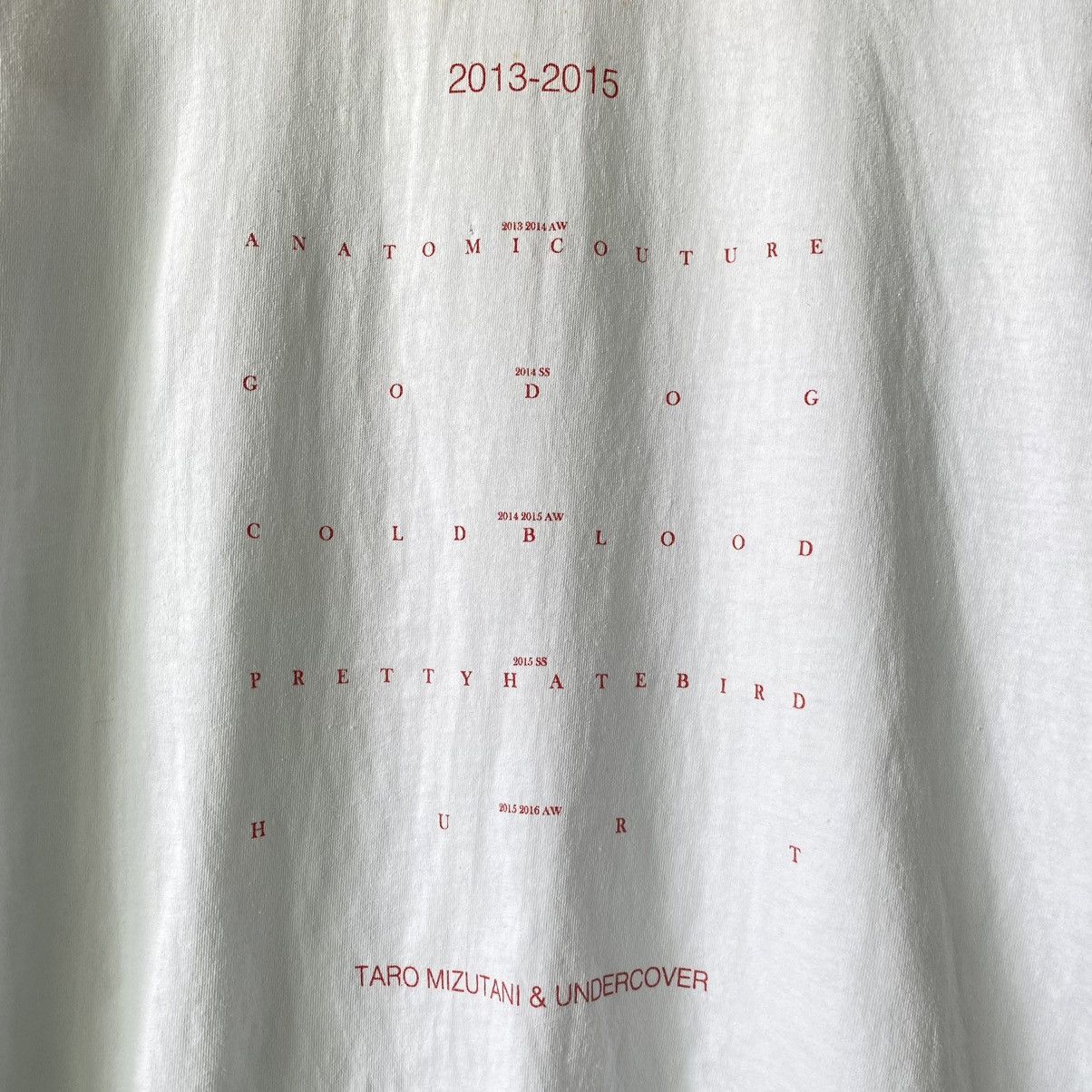 Undercover Undercover Jun Takahashi Chaos Balance Taro Mizutani Tshirt Size US L / EU 52-54 / 3 - 8 Thumbnail