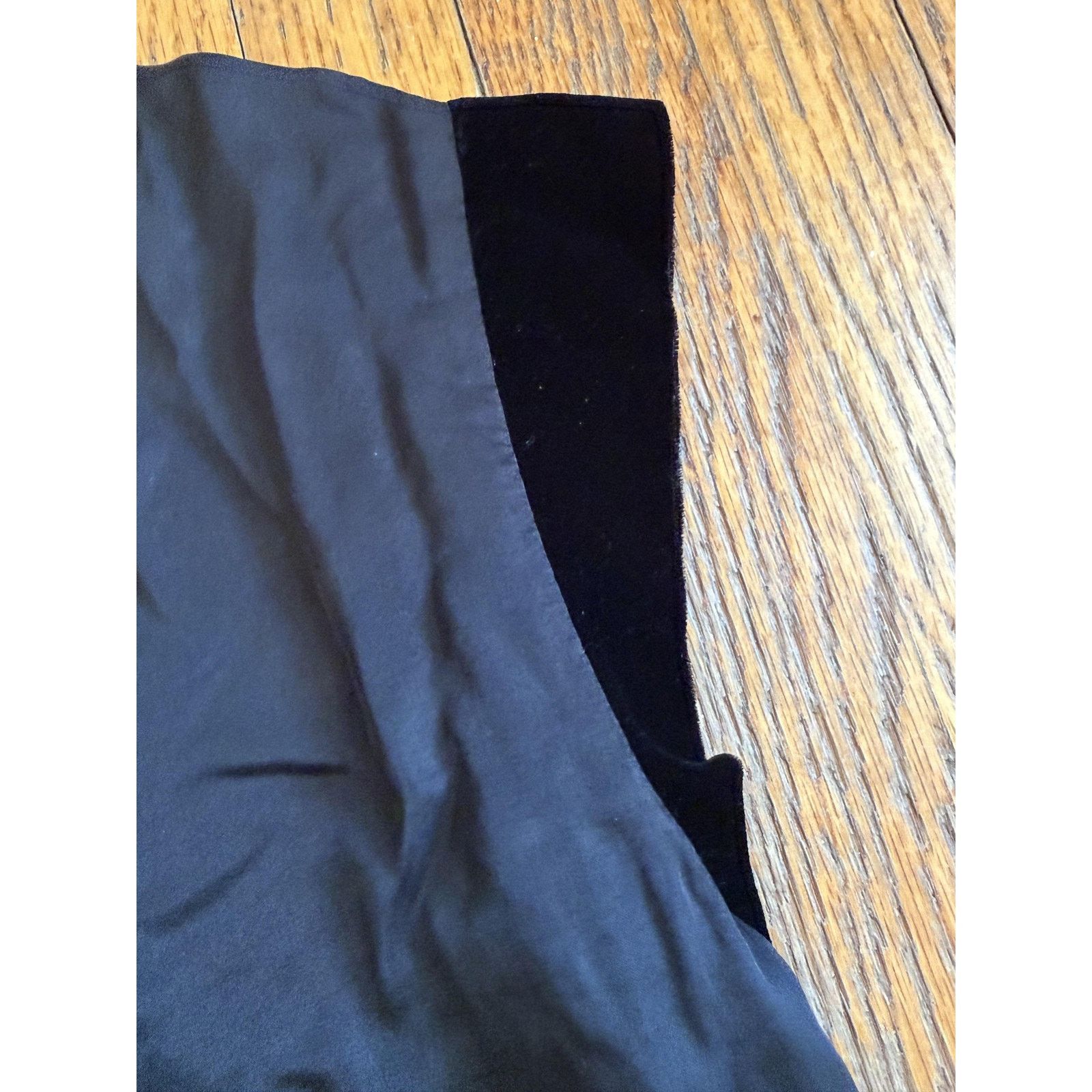 Nation LTD Nation LTD Shirt M Black Velvet Cap Sleeve Satin Size M / US 6-8 / IT 42-44 - 3 Thumbnail