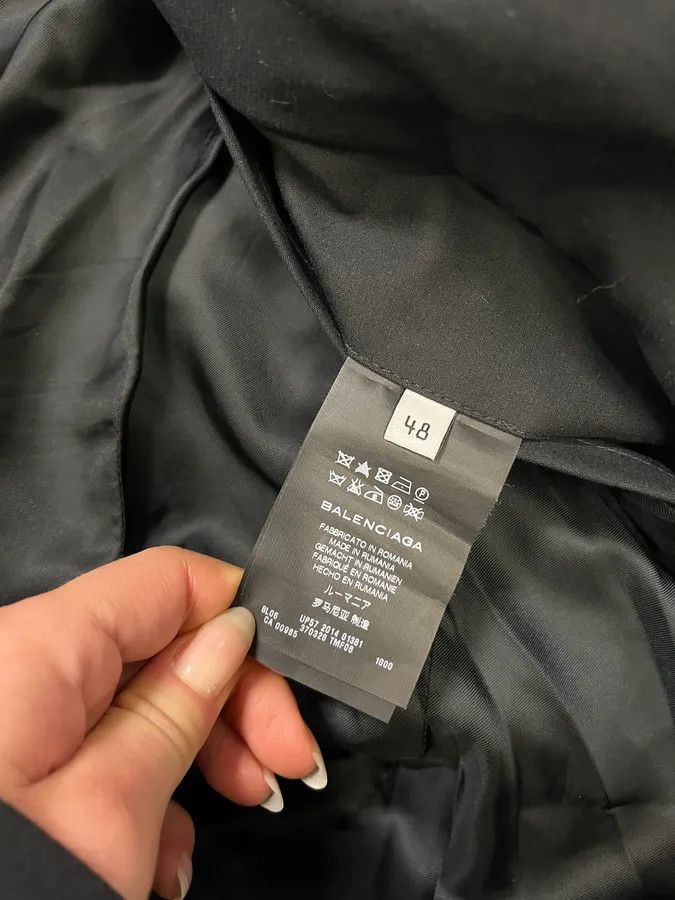 Balenciaga SS2014 Balenciaga Black Bomber Jacket Size US M / EU 48-50 / 2 - 10 Thumbnail