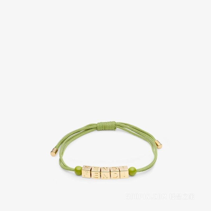 image of Fendi O1Loc1C0124 Bracelet In Green, Women's