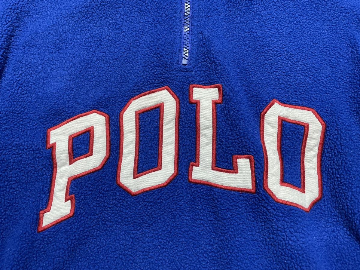 Polo Ralph Lauren Vintage Fleece Sweatshirt 1/4 Zip Polo Ralph Lauren USA Y2K Size US M / EU 48-50 / 2 - 7 Thumbnail