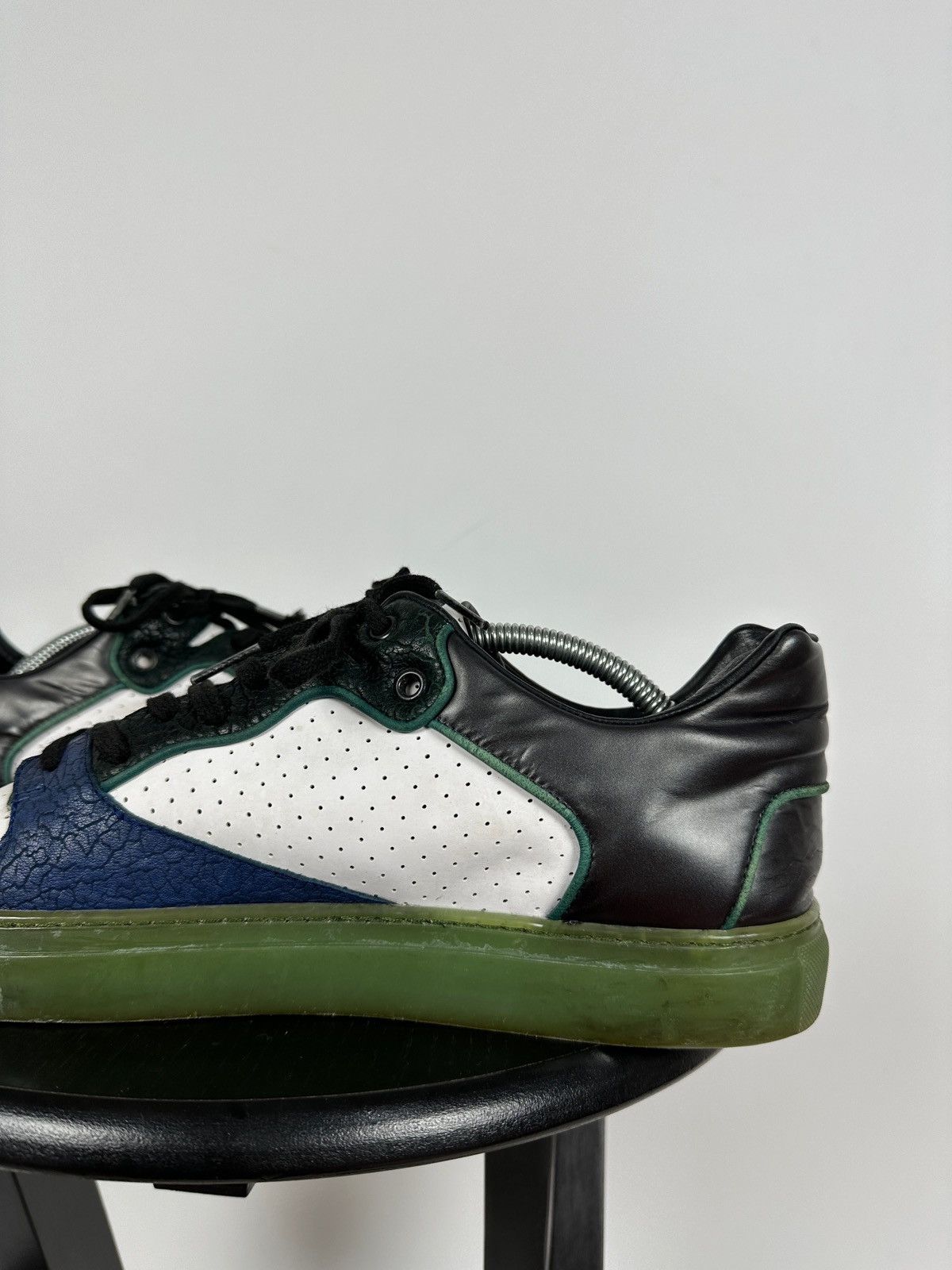 Balenciaga Panelled Low Top Sneakers