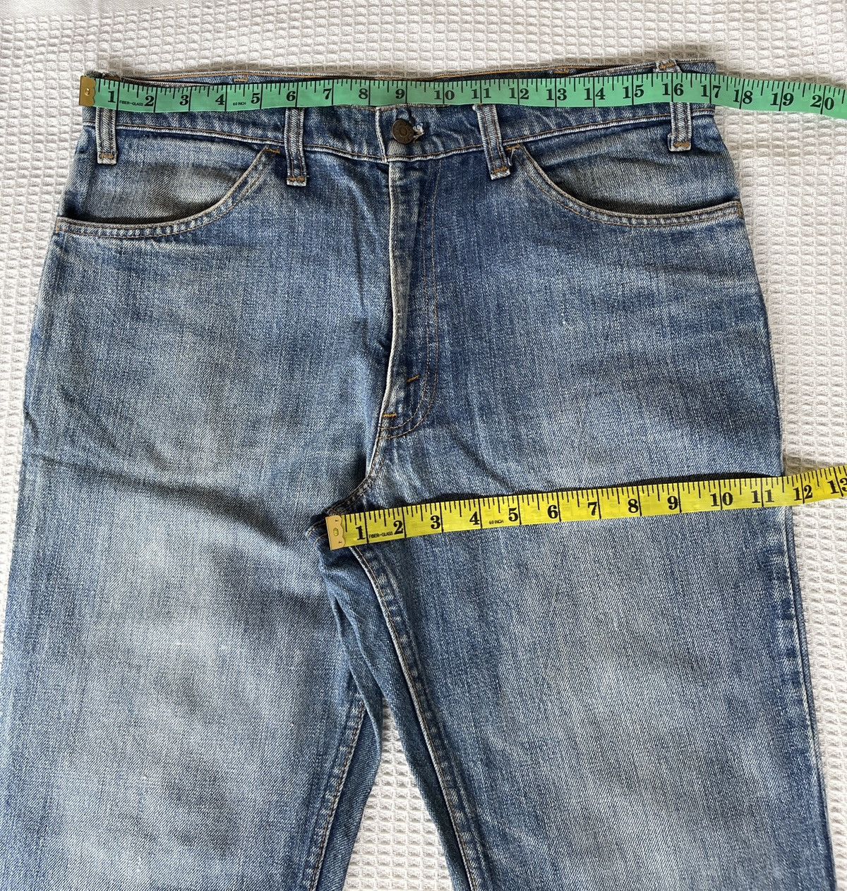 Levi's VINTAGE80’s🔥LEVI’S 517🔥646 Distressed Flared Jeans 80’s Size US 34 / EU 50 - 7 Thumbnail