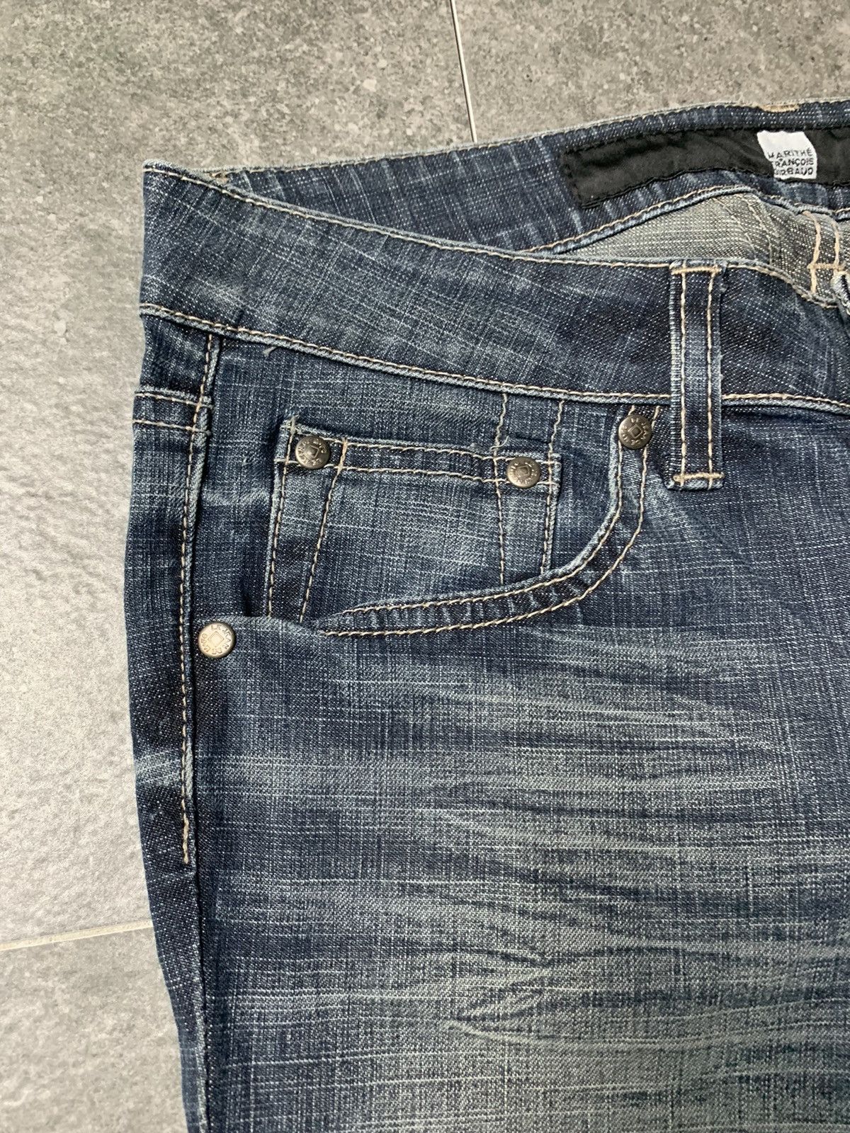 Marithe + Francois Girbaud 2000s Marithe Francois Girbaud Bootcut Denim Size 28" / US 6 / IT 42 - 5 Thumbnail