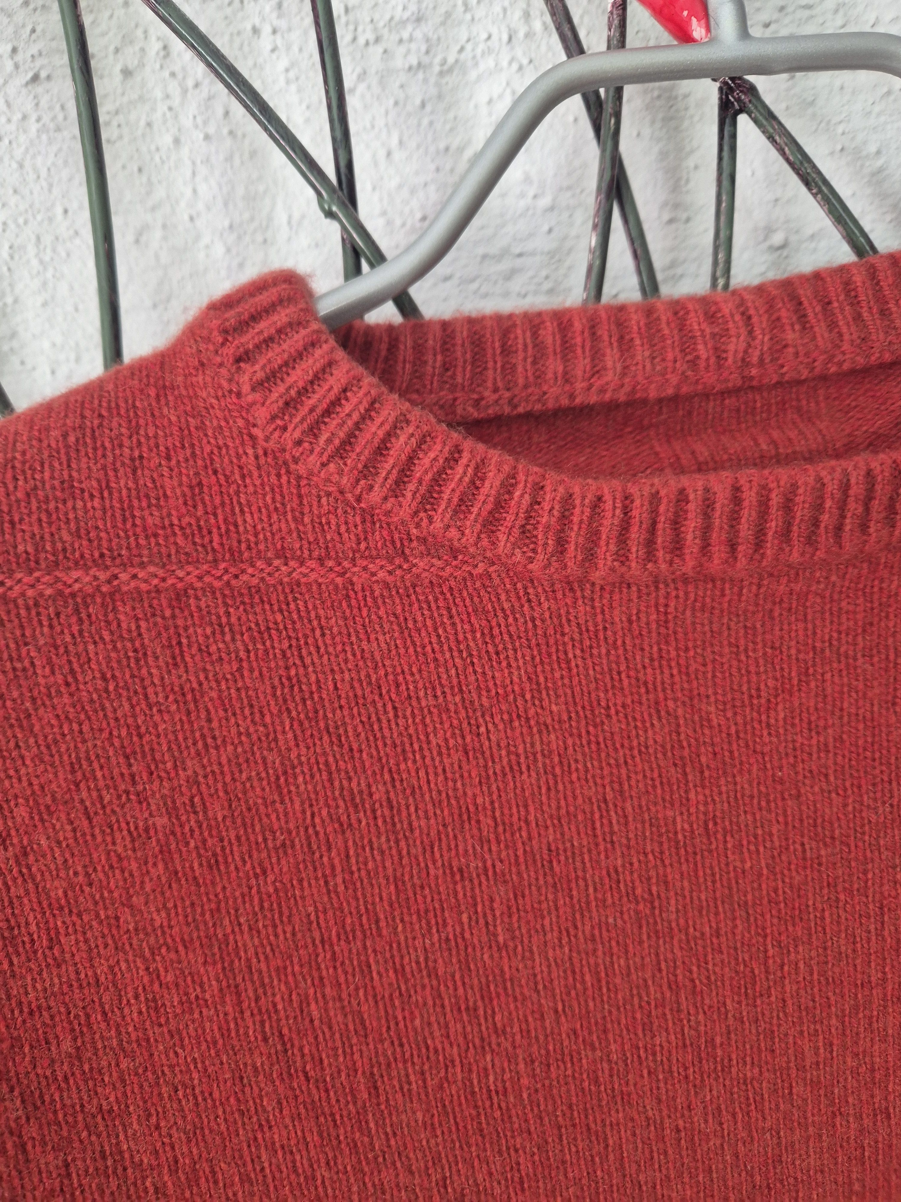 Rick Owens Rick Owens biker round neck cashmere (97%) sweatshirts new Size US M / EU 48-50 / 2 - 4 Thumbnail