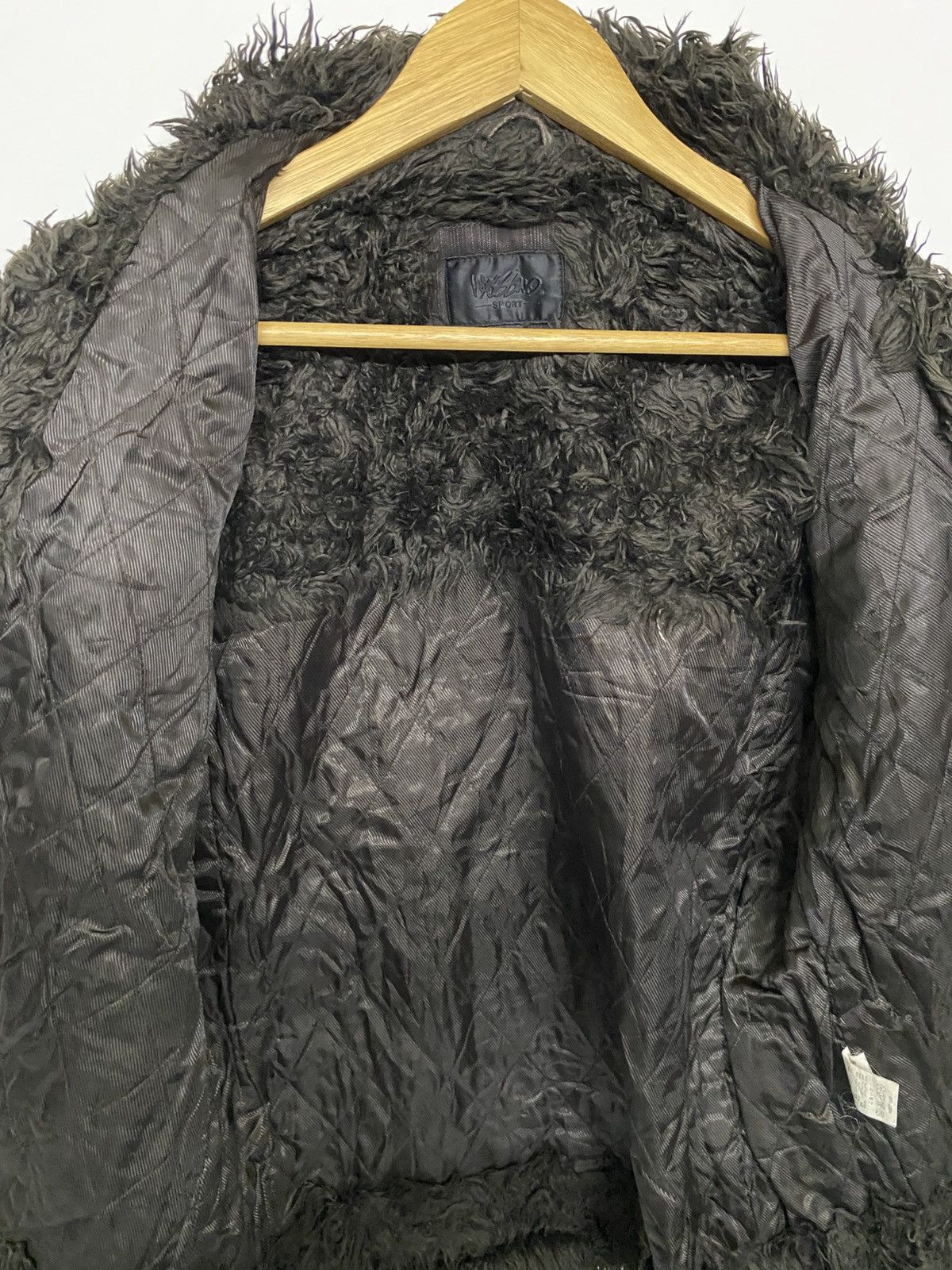 Mossimo Mossimo Fur Neck Jacket Biker Style Size US L / EU 52-54 / 3 - 10 Thumbnail