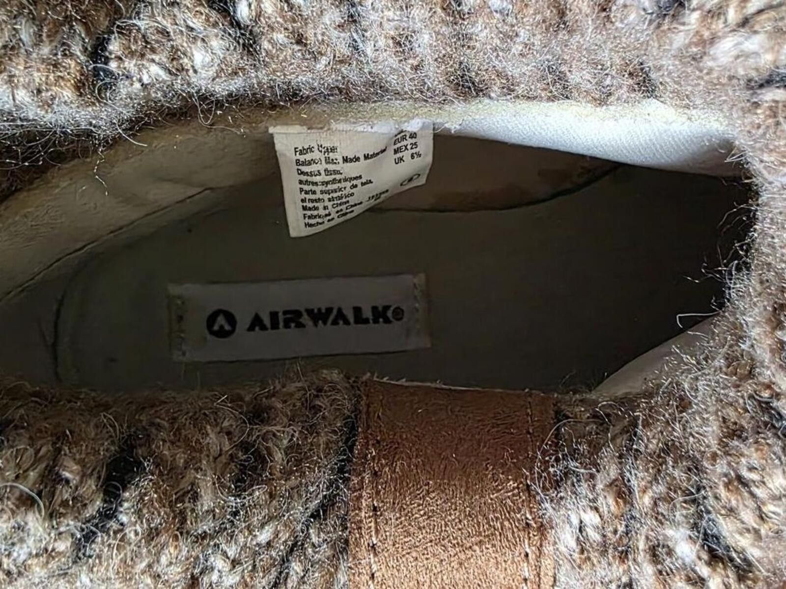 Airwalk Airwalk Brown Suede Knit Ankle Boots Size 8 US Womens Tassle Size US 8 / IT 38 - 6 Thumbnail