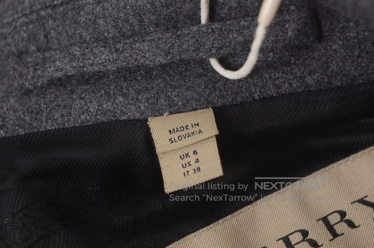 Burberry Burberry Gray Wool Coat Size 36. Size XS / US 0-2 / IT 36-38 - 6 Thumbnail