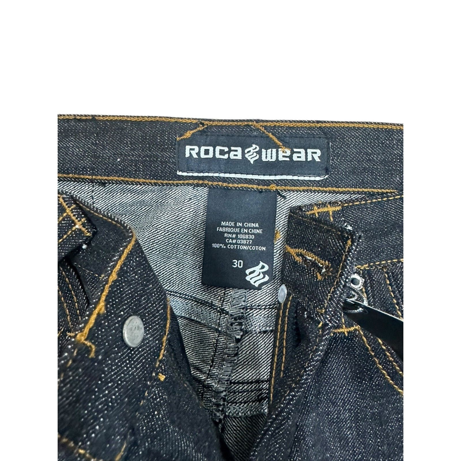 Rocawear Vintage Y2K Rocawear Jeans Mens Denim Baggy Hip Hop Indigo W Size US 30 / EU 46 - 5 Thumbnail