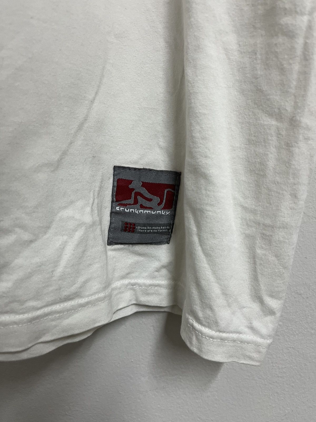 DrunknMunky 💥Vintage 90s Streetwear Drunkn Munky USA Skates Tee Size US L / EU 52-54 / 3 - 8 Thumbnail