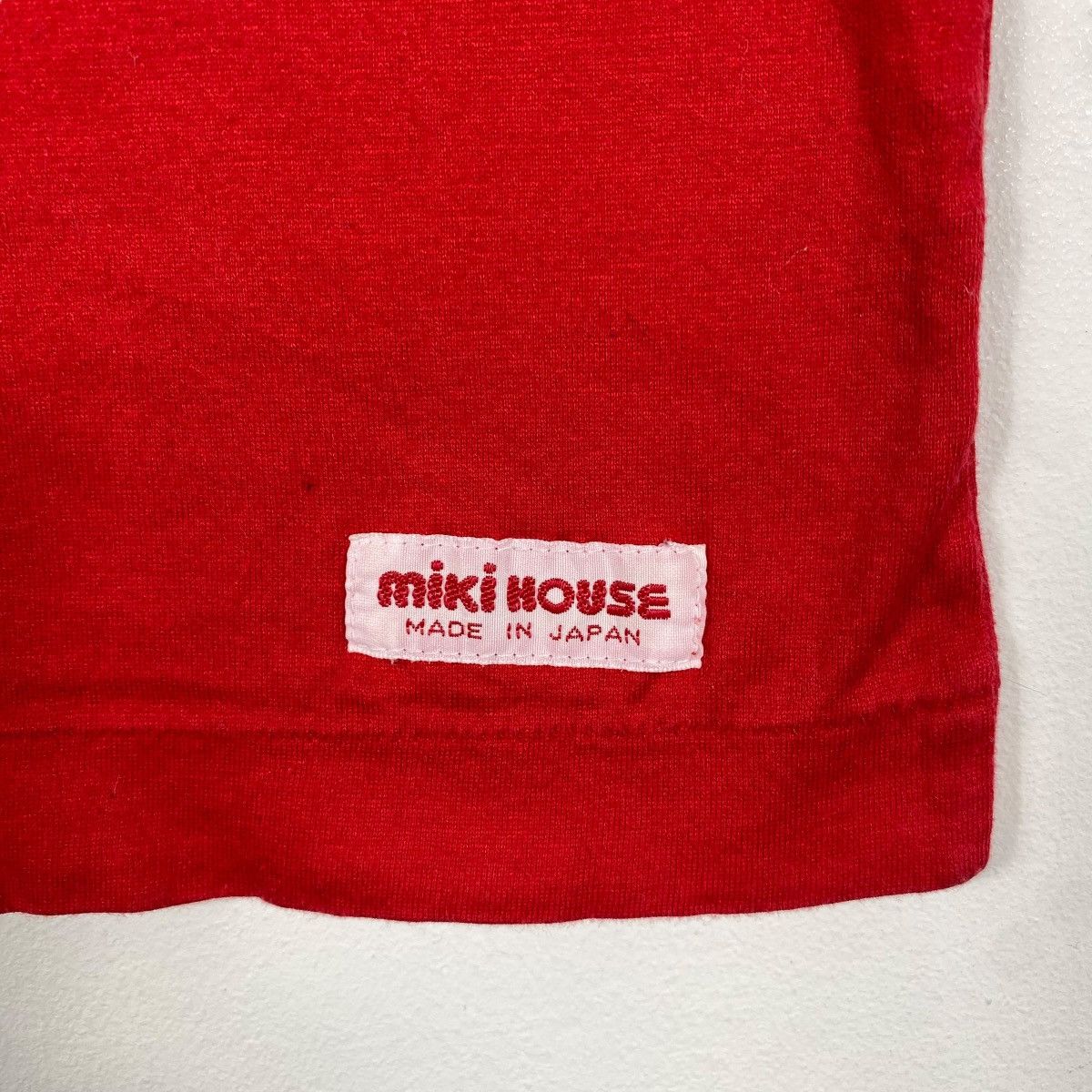 Japanese Brand Japanese Brand MIKI HOUSE Faded Logo Graphic Tee Shirt Size US M / EU 48-50 / 2 - 3 Thumbnail
