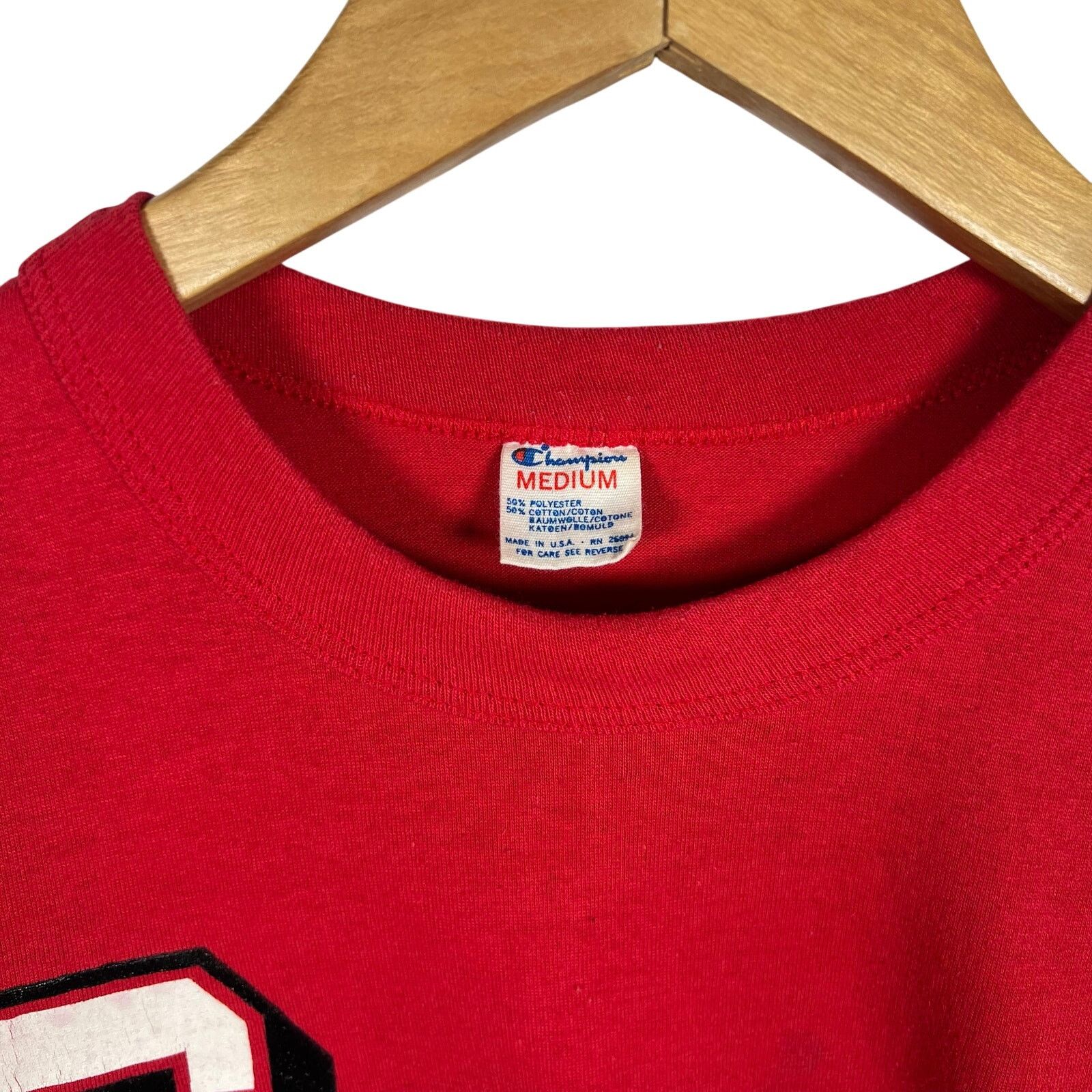 Champion Vintage 70's Champion Red Shelby State College Shirt Size US M / EU 48-50 / 2 - 4 Thumbnail