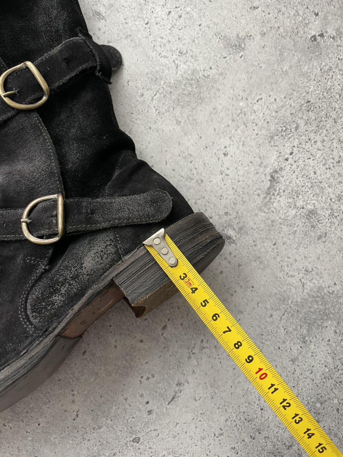 Fiorentini + Baker FIORENTINI+BAKER 3 Buckle Black Suede Iconic Boot Us 7,5 Size US 8 / IT 38 - 19 Thumbnail