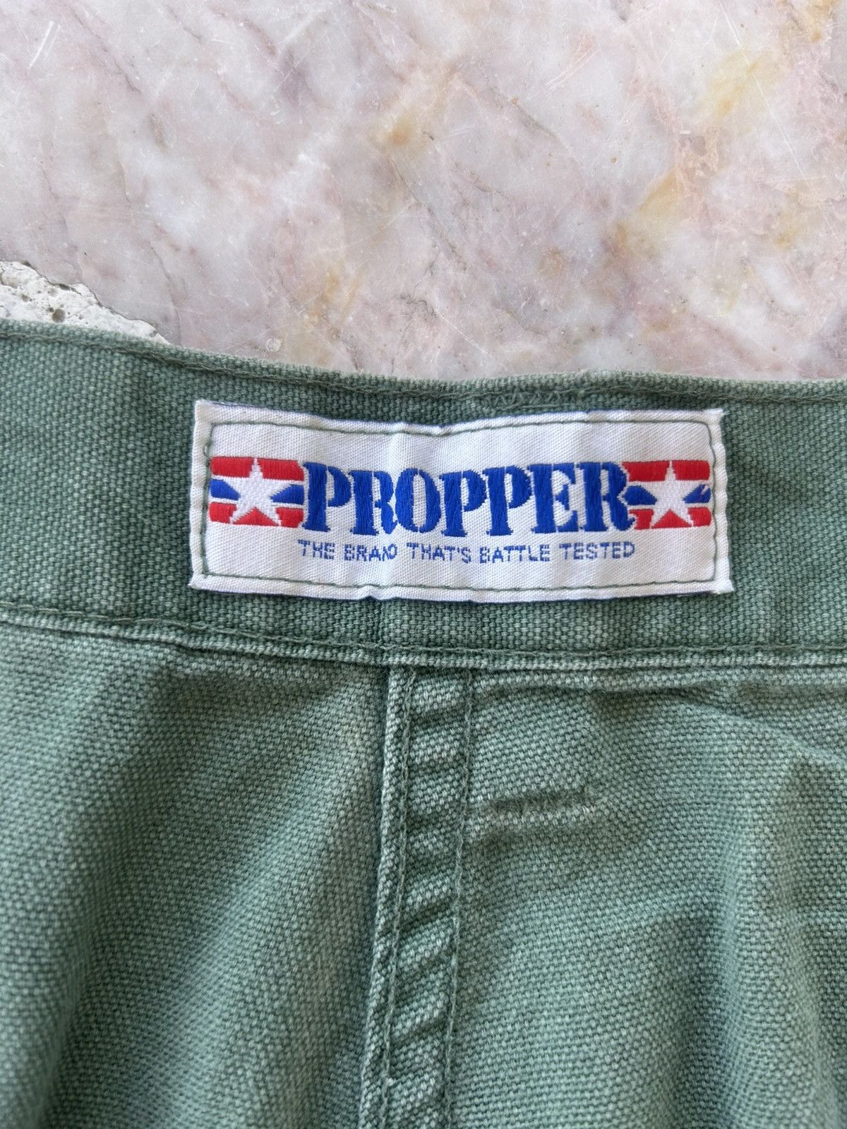 Propper Propper Army Green Shorts Size US 35 - 10 Thumbnail