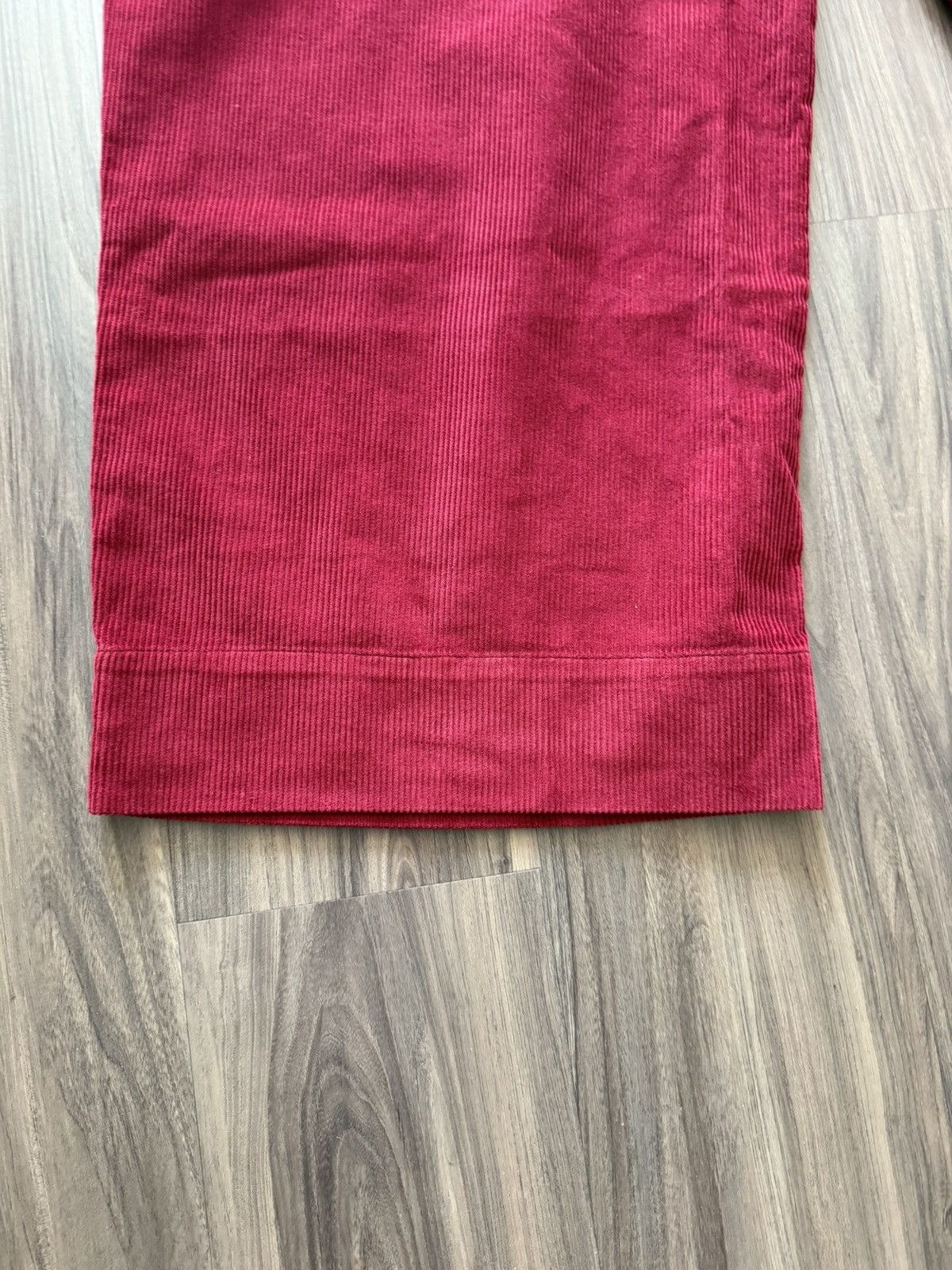 Drew House Drew House Corduroy Pants Burgandy Wide Leg Smiley Size 36 Size US 32 / EU 48 - 6 Thumbnail