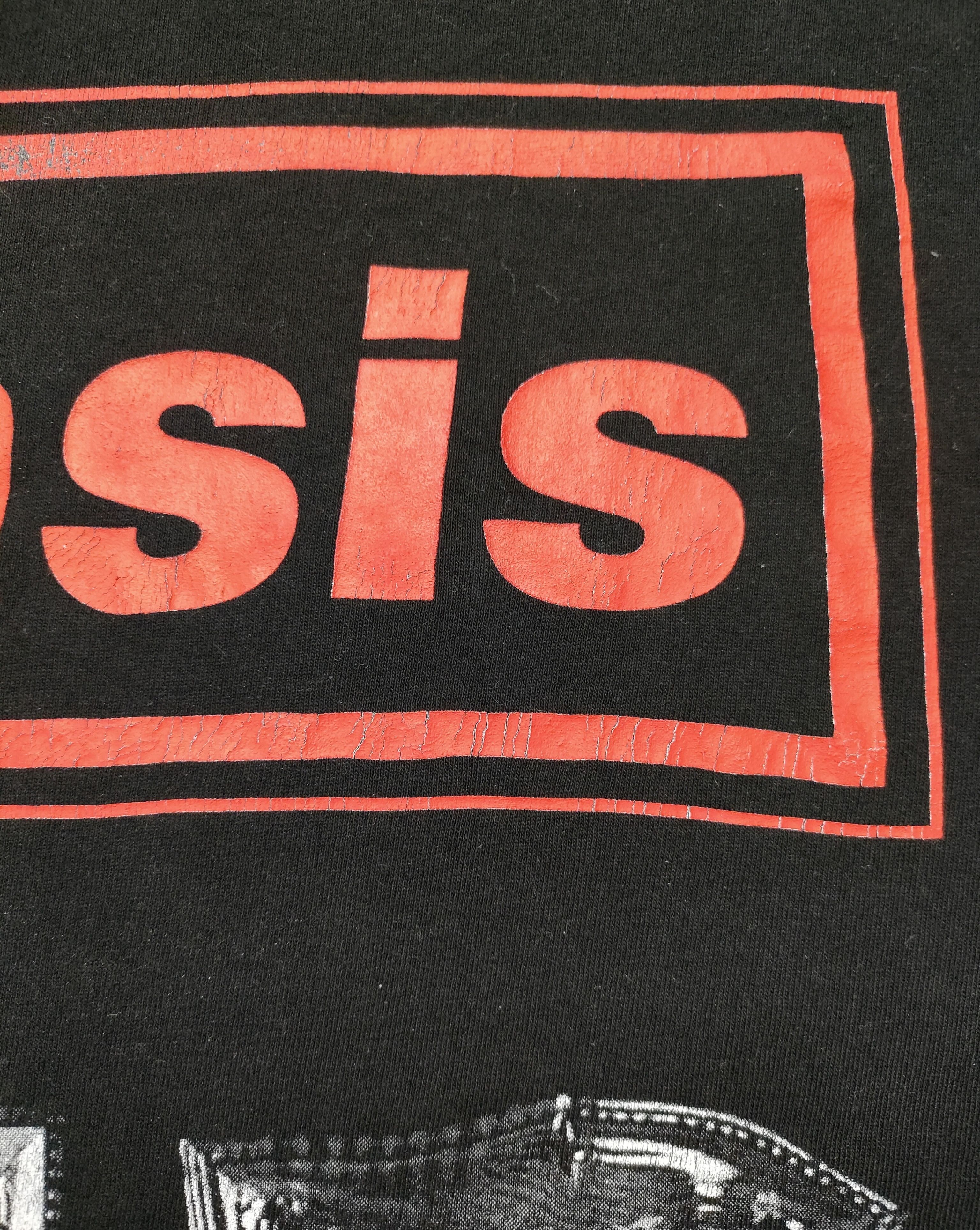 Band Tees 90s OASIS 'Shakermaker' Long Sleeve Vintage Tee Size US XL / EU 56 / 4 - 9 Thumbnail