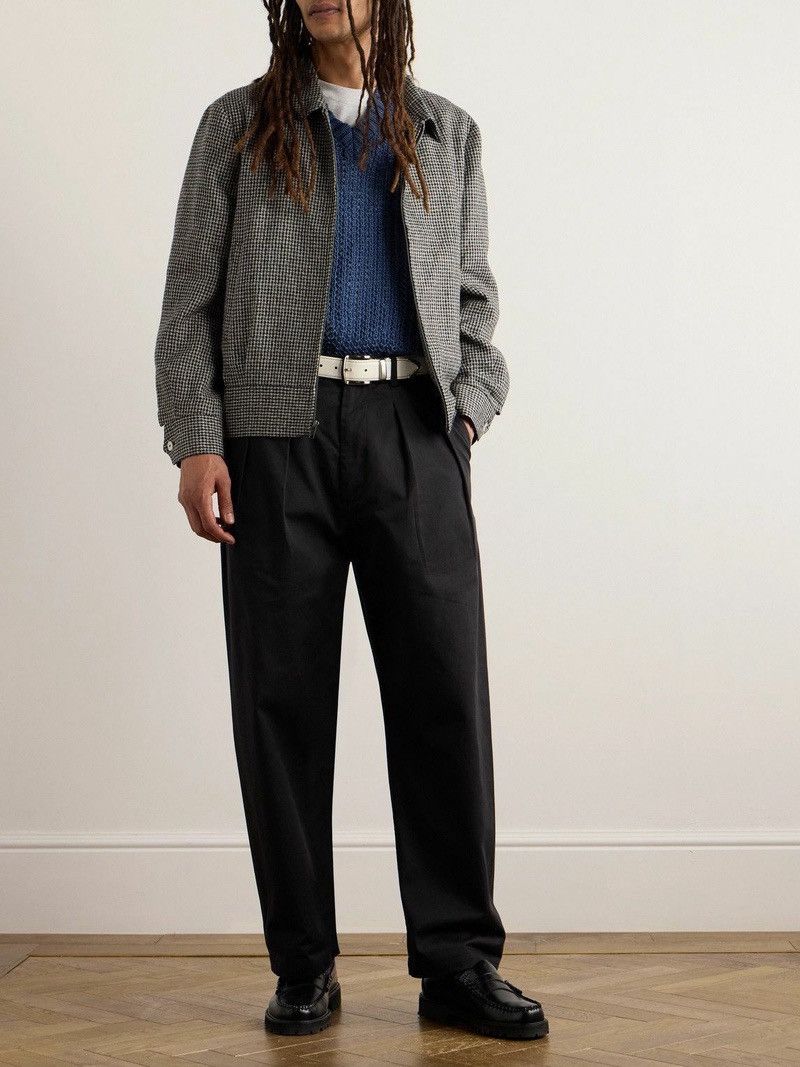 Noah Noah Ricky Houndstooth Linen-Blend Jacket (L) Size US L / EU 52-54 / 3 - 7 Thumbnail