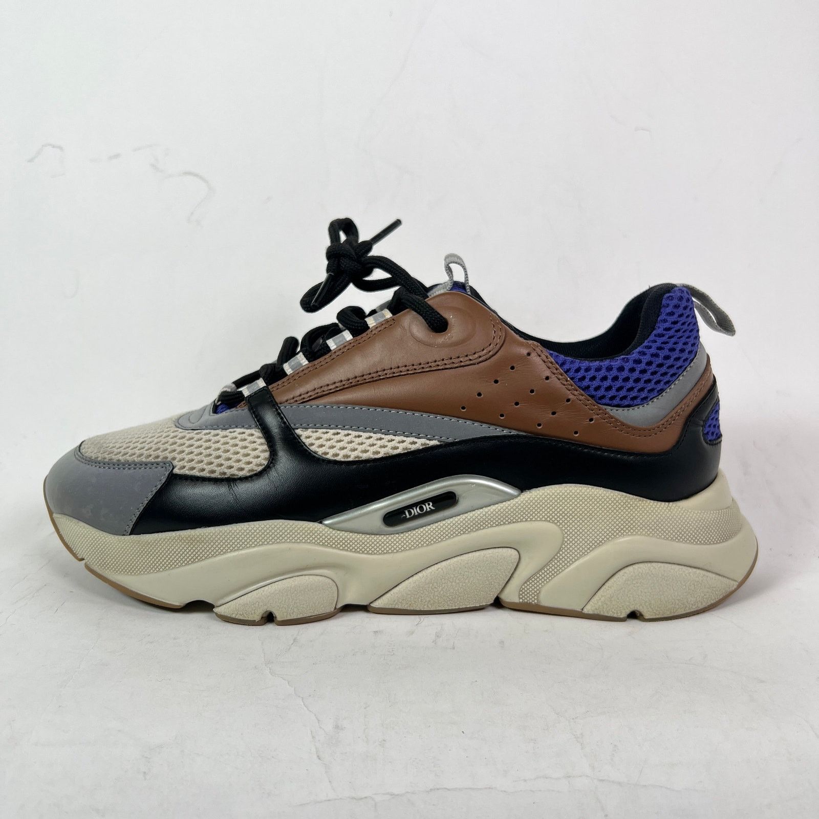 Dior Dior B22 Brown/Violet Sneaker Size 44 Size US 11 / EU 44 - 2 Thumbnail