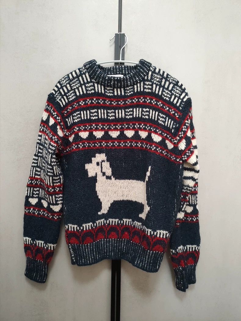 Thom Browne Thom Browne Sausage dog sweater Size US M / EU 48-50 / 2 - 1 Thumbnail