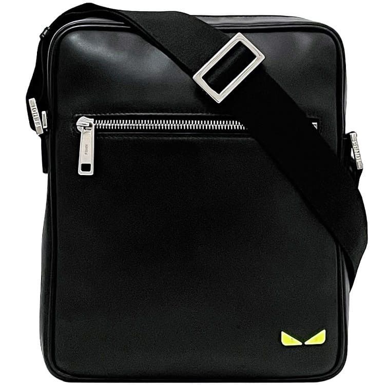 Fendi FENDI Shoulder Bag Black Leather Size ONE SIZE - 1 Thumbnail
