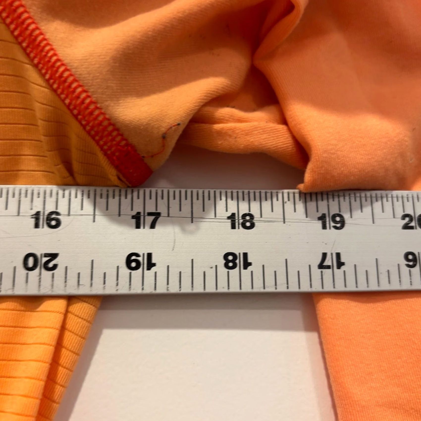 The North Face The North Face Womens Orange Athletic Track Jacket Mock Neck Medium Size M / US 6-8 / IT 42-44 - 5 Thumbnail