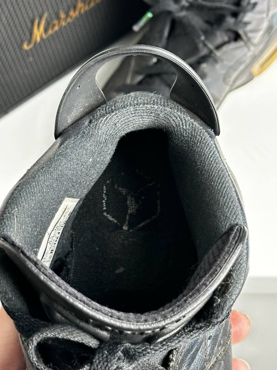 Jordan Brand × Nike Nike Air Jordan 6 Chameleon Black Size 7.5 Size US 7.5 / EU 40-41 - 11 Thumbnail