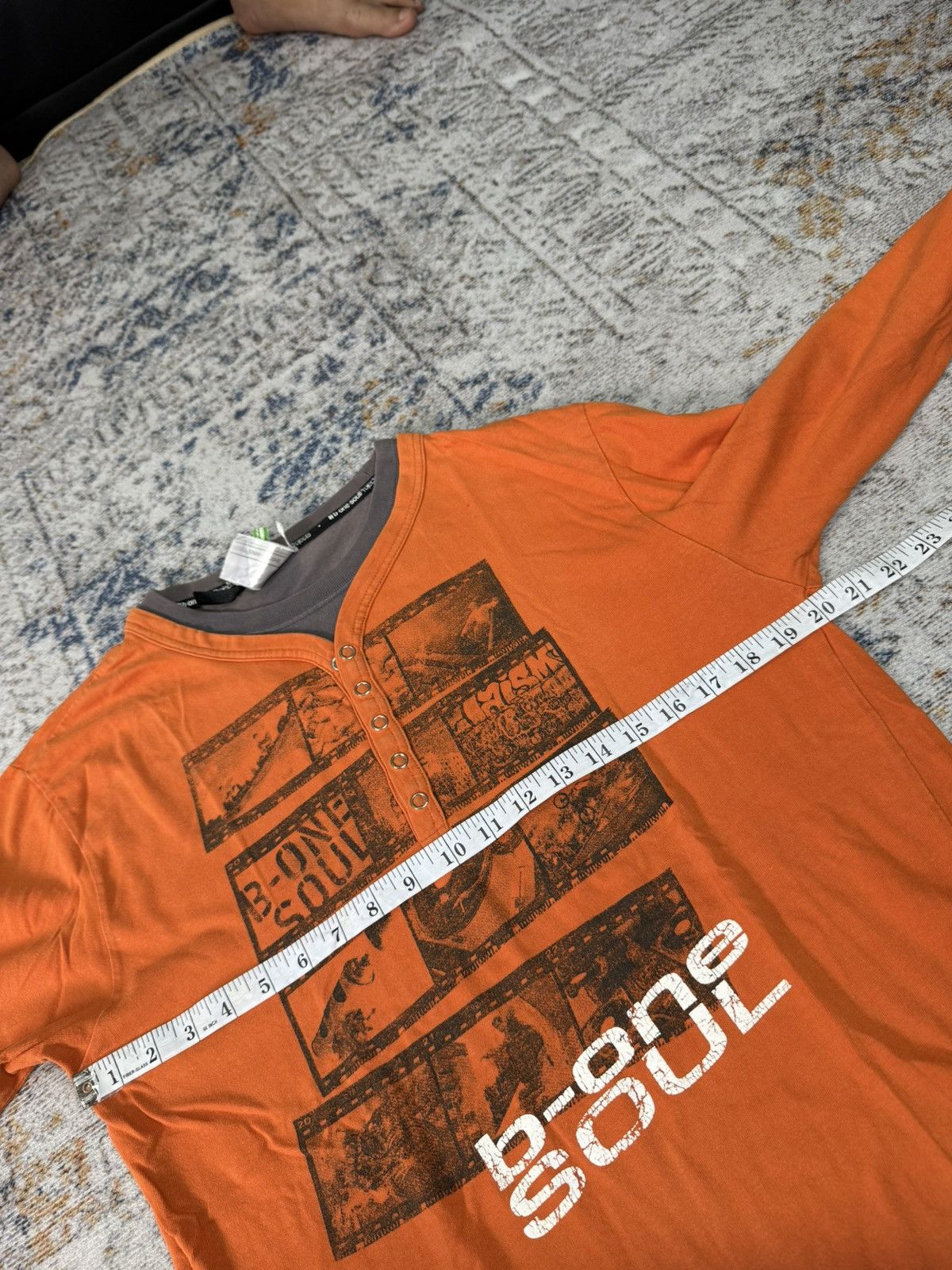 Hysteric Glamour B one soul y2k style long sleeve Size US M / EU 48-50 / 2 - 11 Thumbnail