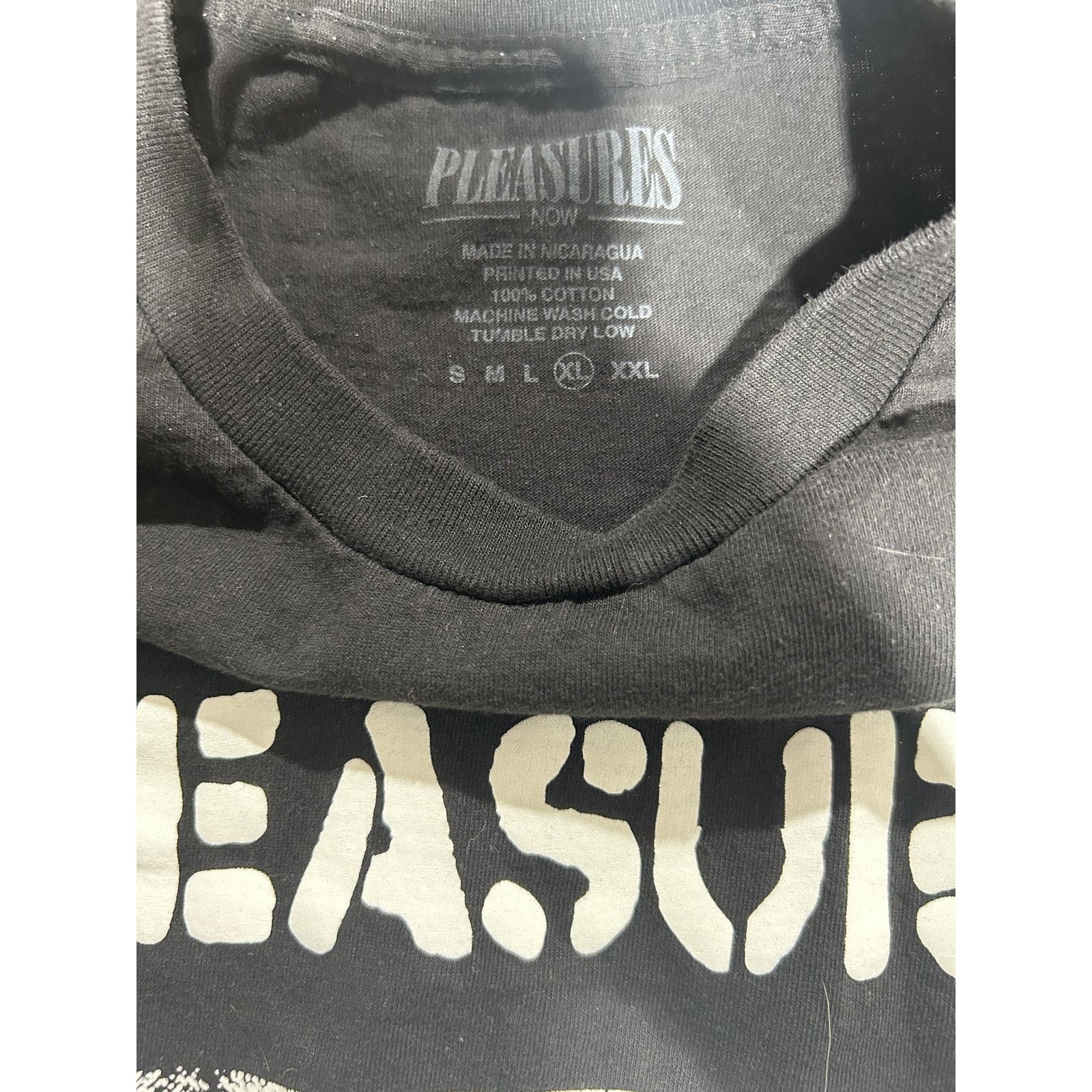 Pleasures PLEASURES NUN BLACK TEE SIZE XL PREOWNED Size US XL / EU 56 / 4 - 2 Thumbnail