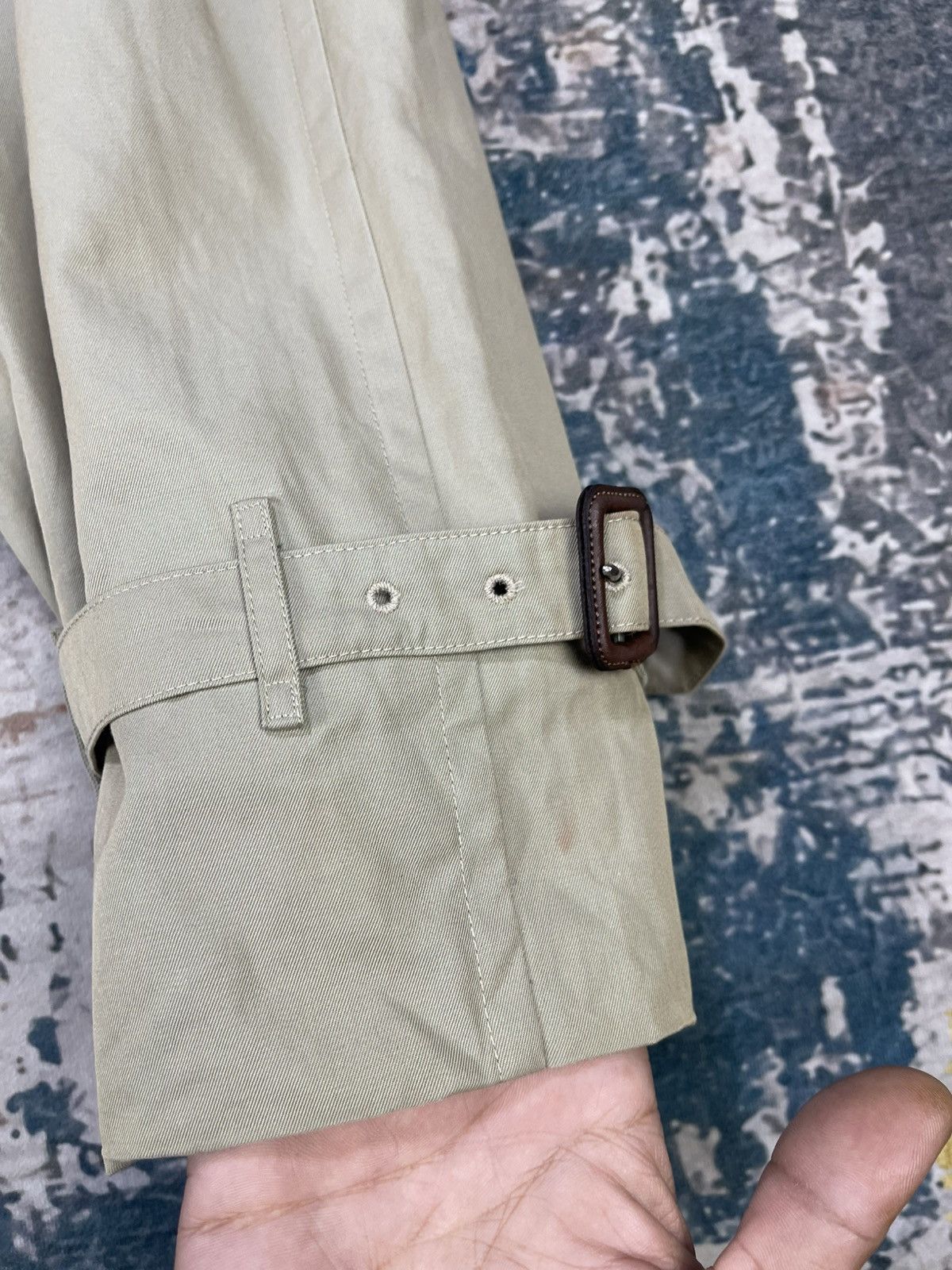 Burberry Vtg Burberry London Nova Check Double Layer Trench Coats Size US L / EU 52-54 / 3 - 10 Thumbnail