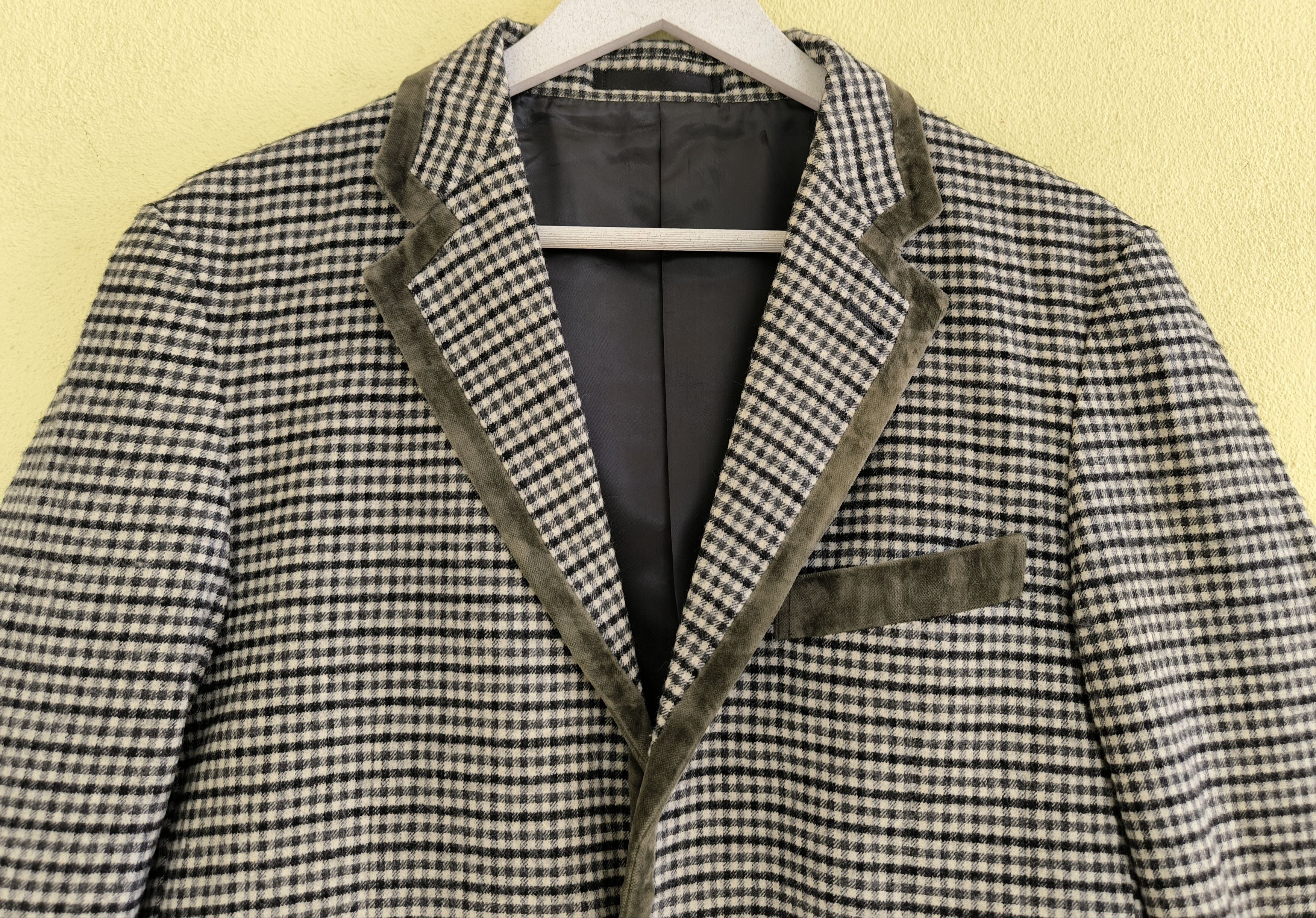 Paul Smith PAUL SMITH checkered stylish coat Size US M / EU 48-50 / 2 - 2 Thumbnail