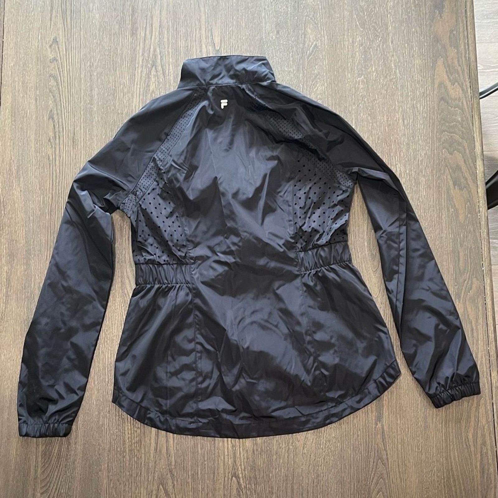 Fila NWOT Fila Womens Black Rain Jacket - Size S Size S / US 4 / IT 40 - 5 Thumbnail