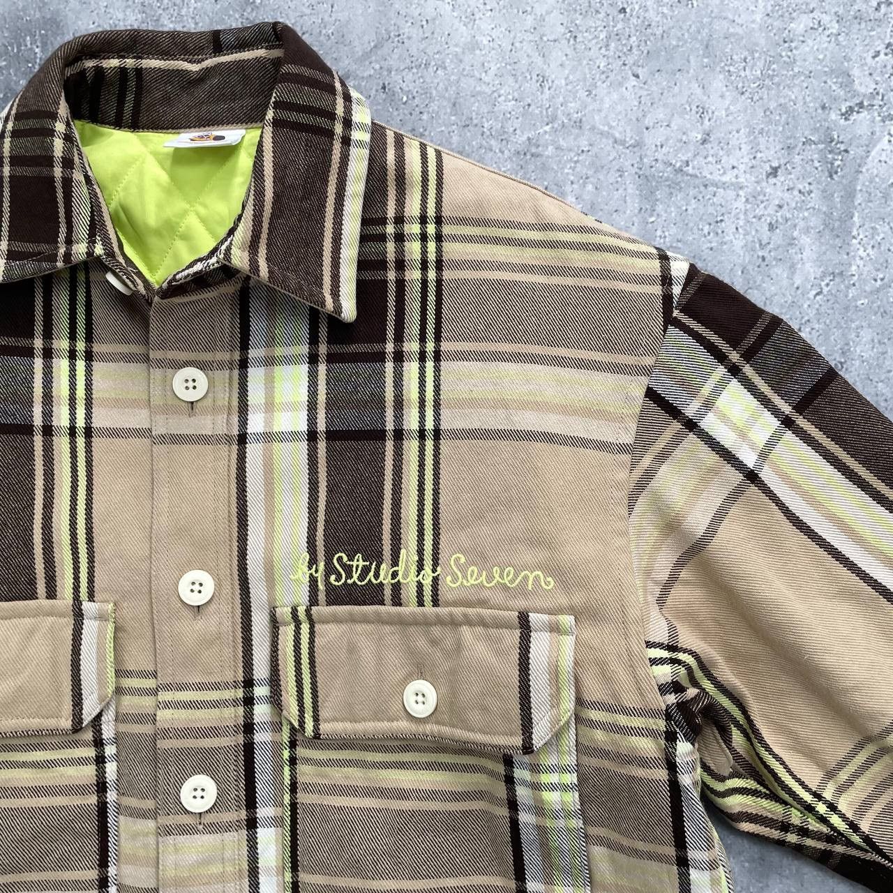 Studio Seven Honest College by Studio Seven x GU Checked Collared Jacket Size US S / EU 44-46 / 1 - 7 Thumbnail