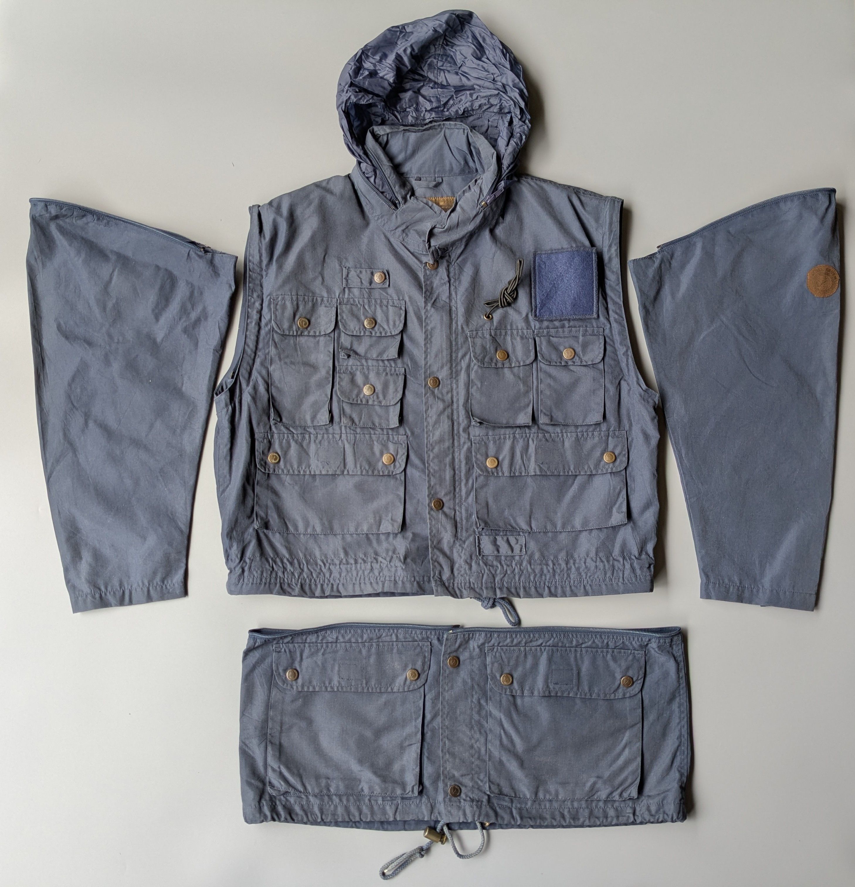Fjallraven Fjallraven tactical 15 pocket outdoor jacket navy blue Size US M / EU 48-50 / 2 - 2 Thumbnail