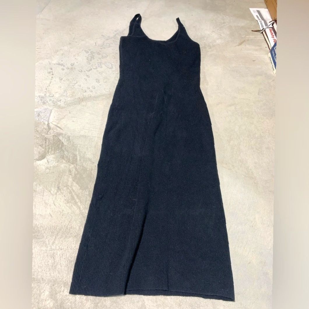Abercrombie & Fitch Abercrombie & Fitch Maxi Dress Long Black Knit LT Large Tall Women L Maxi Dress Long Black Abercrombie & Fitch Women's Dress LT Large Tall Size L / US 10 / IT 46 - 6 Thumbnail