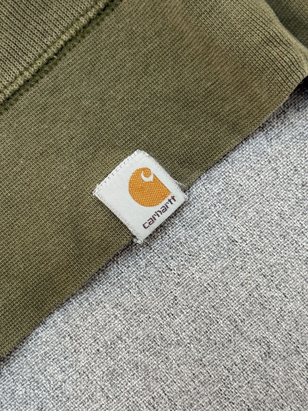 Carhartt Olive Green Sweater Carhartt Size US L / EU 52-54 / 3 - 2 Thumbnail