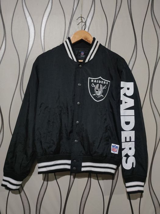 Avirex Varsity Jacket Avirex x Raiders NFL Jacket | Grailed