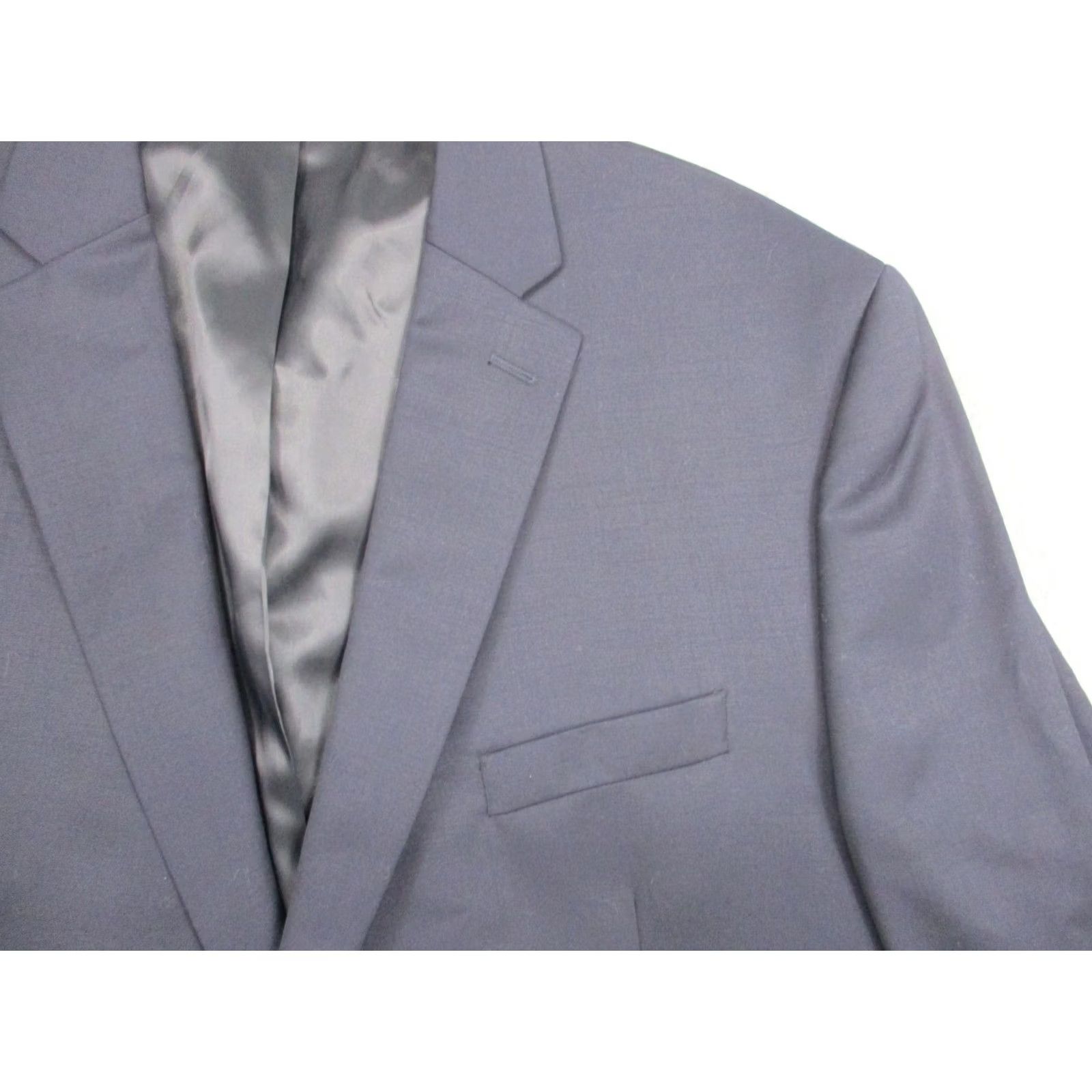 Ralph Lauren Lauren Ralph Lauren Blazer Jacket Mens 48L Blue Wool Sport Coat Classic 2 Button Size 48R - 2 Thumbnail