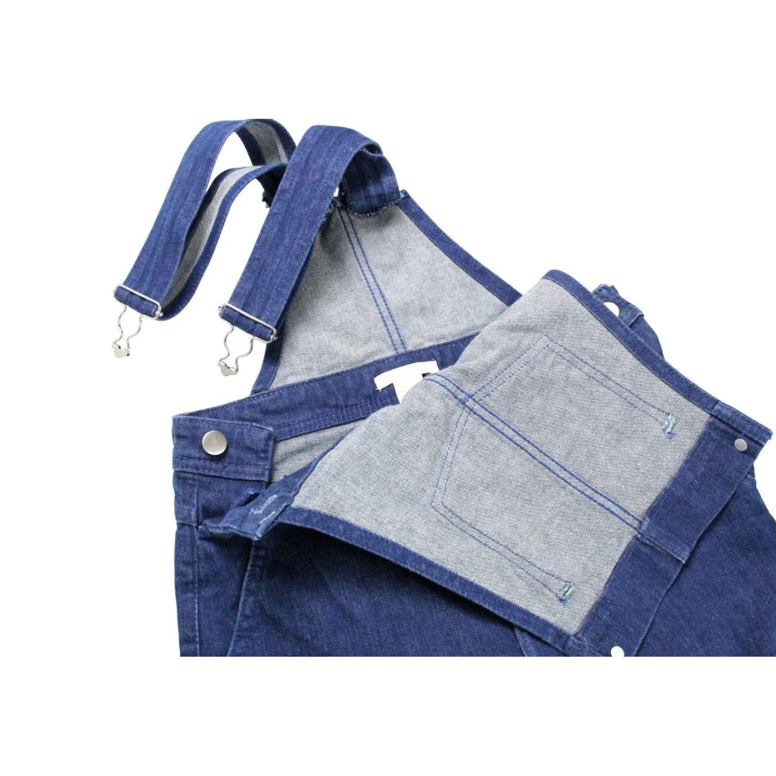 H&M H&M Jeans Women's US 6 Overall Denim Skinny Fit Pockets Blue Size 28" / US 6 / IT 42 - 5 Thumbnail