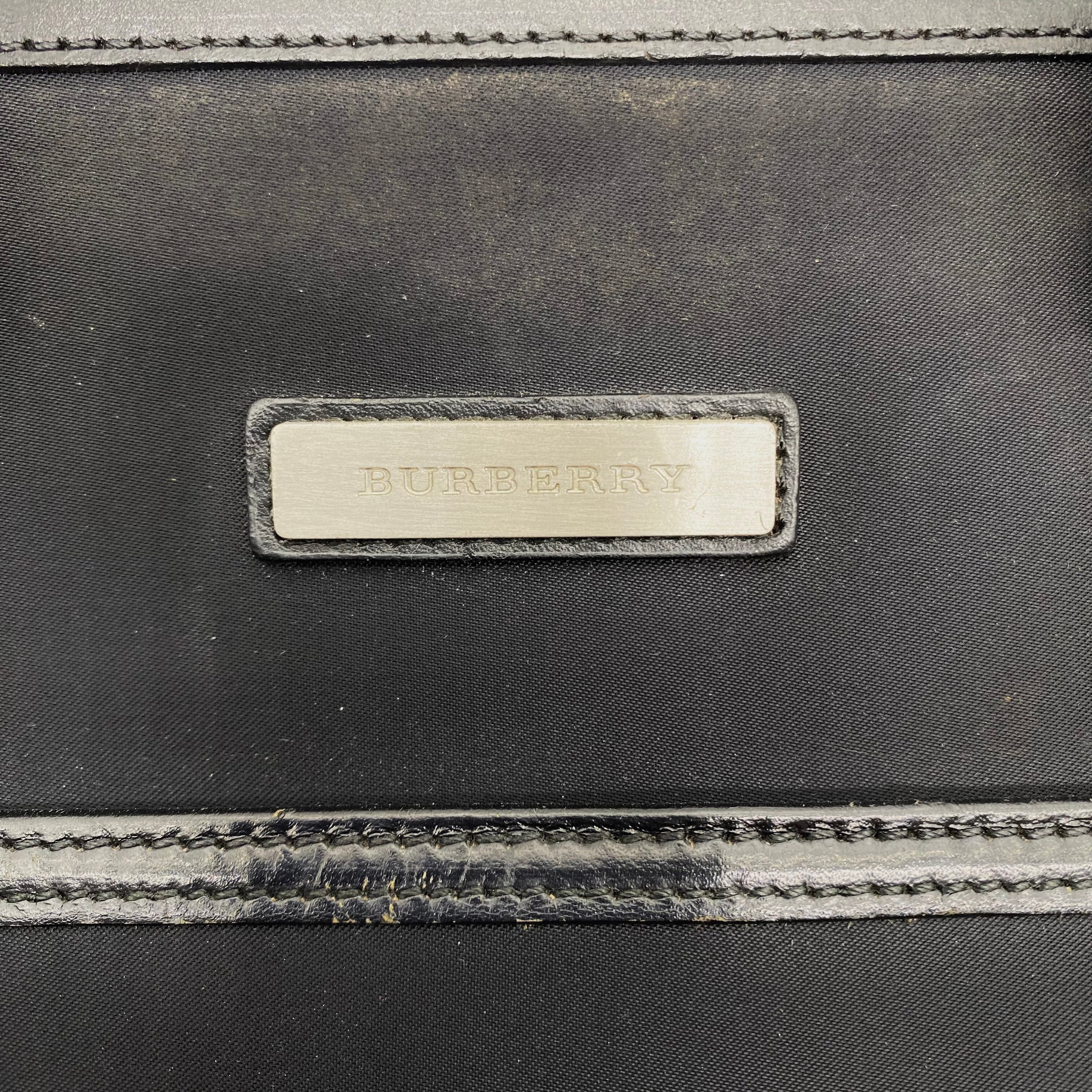 Burberry Vintage Burberry Business Bag Black Size ONE SIZE - 4 Thumbnail
