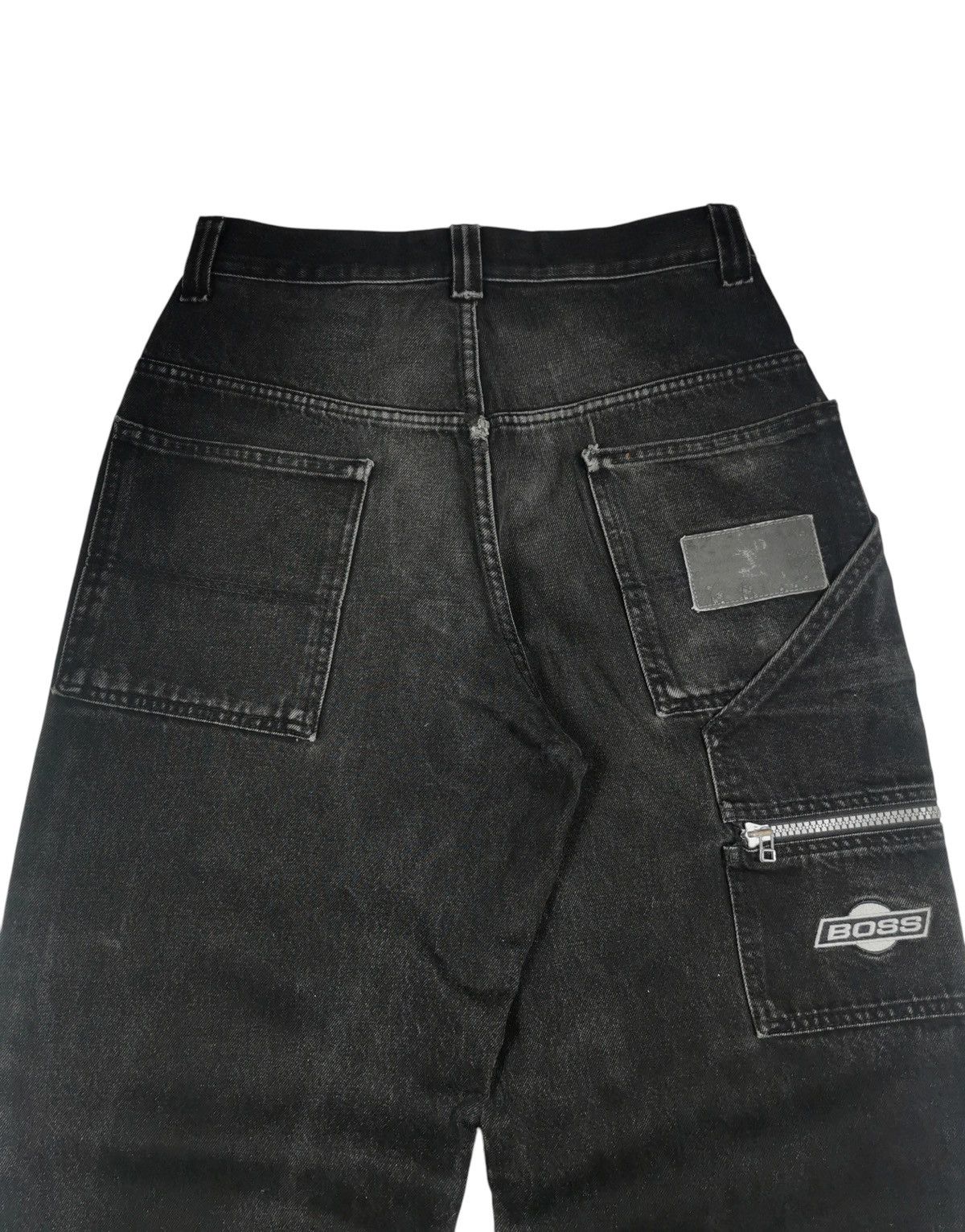 Hugo Boss Hugo Boss Baggy Distressed Jeans Vintage Y2K 90s GUC Size US 30 / EU 46 - 5 Thumbnail