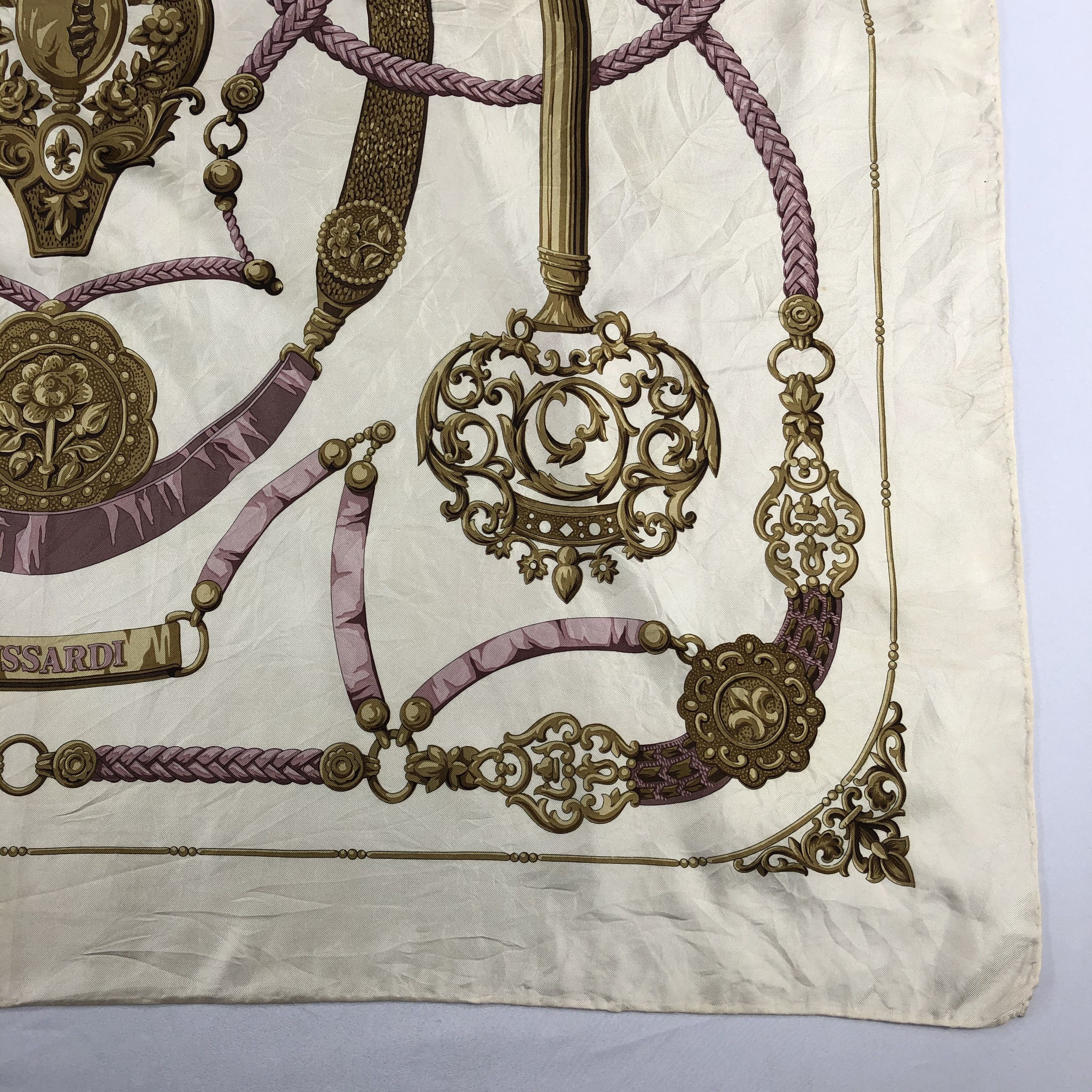 Trussardi Vintage Trussardi Silk Scarf Size ONE SIZE - 4 Thumbnail