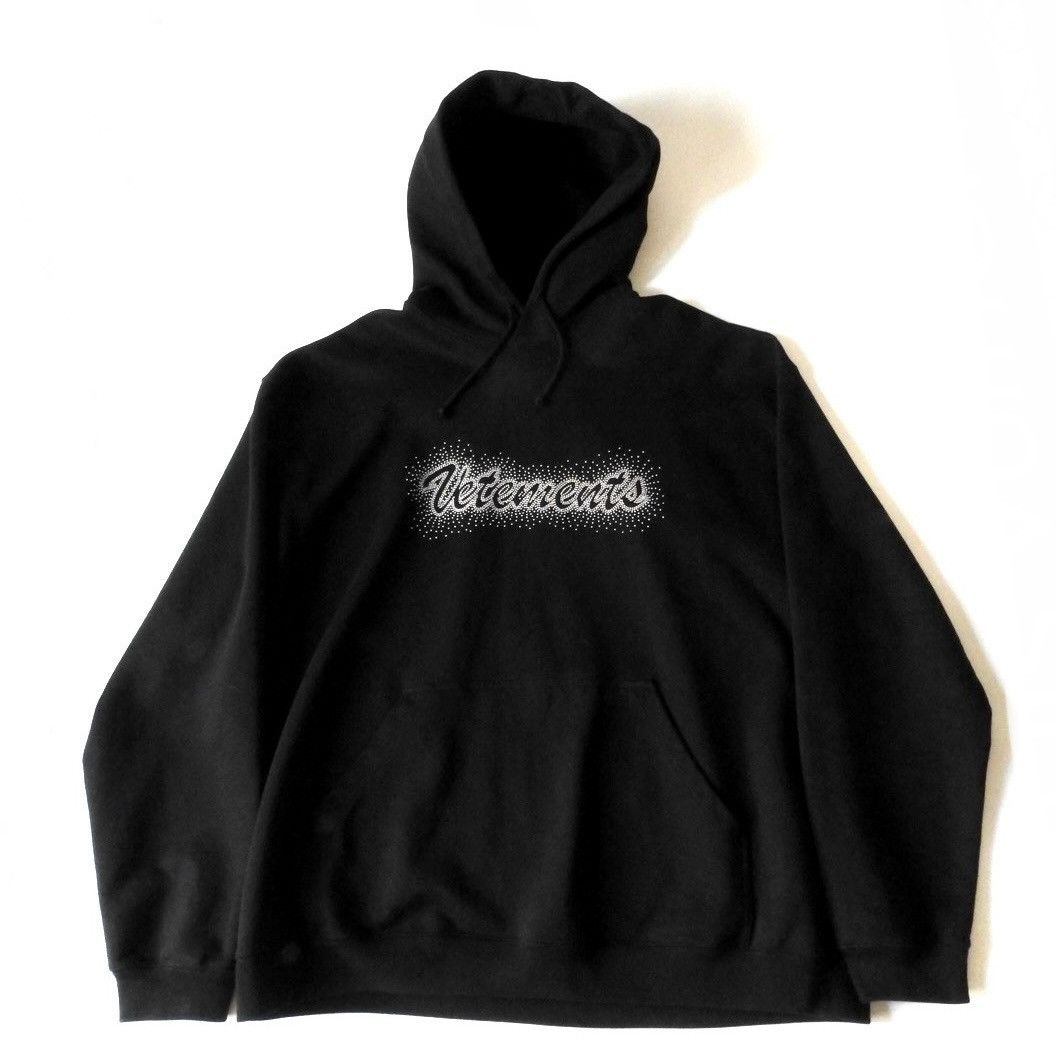 Vetements VETEMENTS BLING BLING CRYSTAL SS20 HOODIE Size US L / EU 52-54 / 3 - 1 Thumbnail