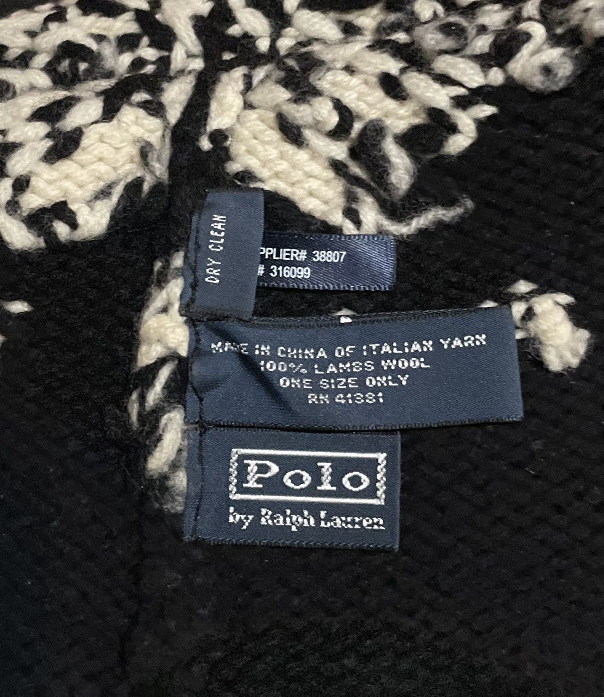Polo Ralph Lauren Polo Player and Snowflake Knit Hat Size ONE SIZE - 5 Thumbnail