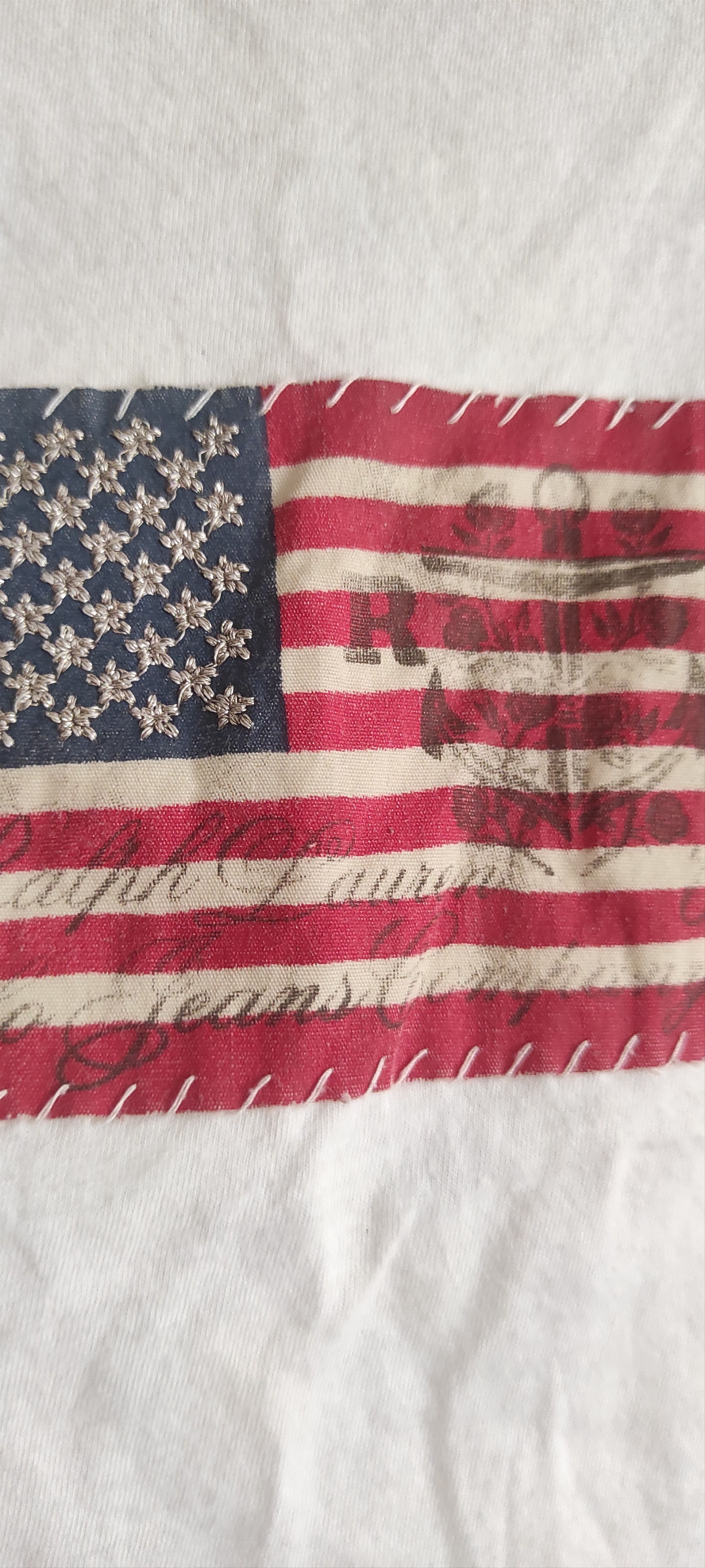 Polo Ralph Lauren Polo Ralph Lauren Vintage Retro USA Flag T-Shirt Classic FIt Size S / US 4 / IT 40 - 14 Thumbnail