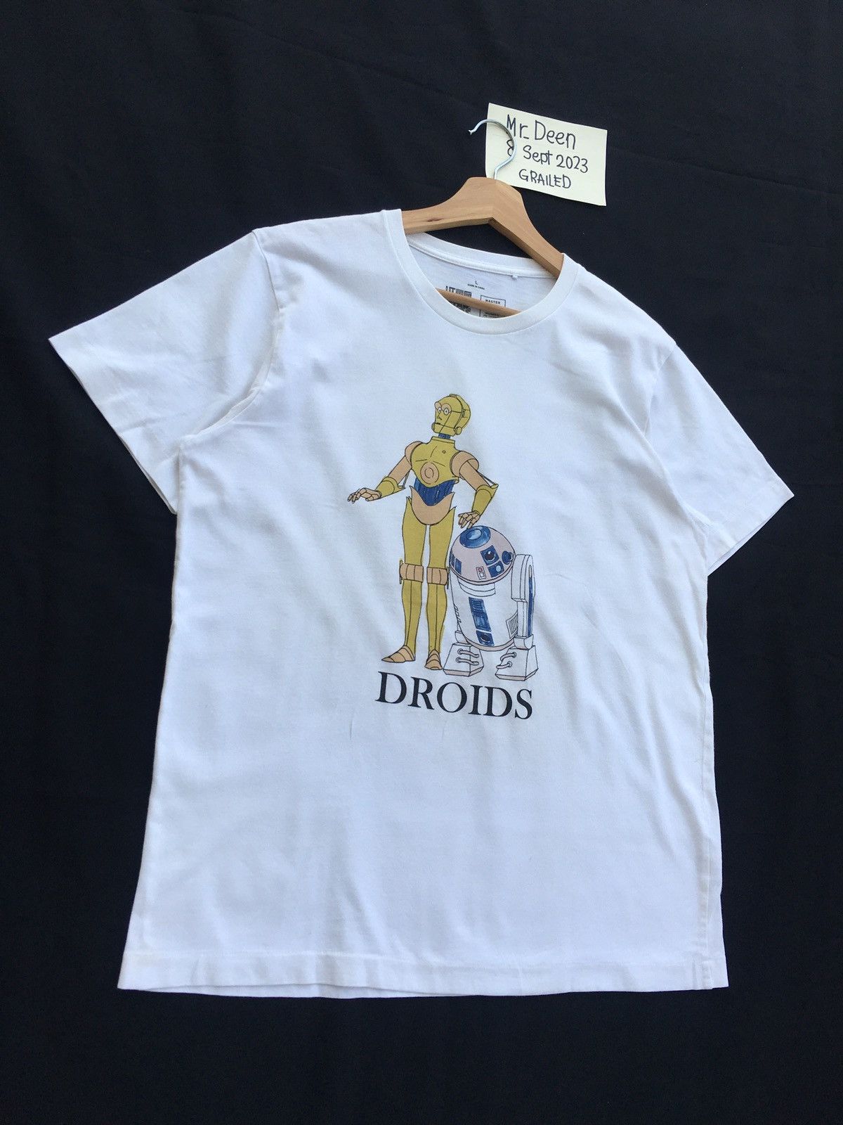 Jun Takahashi Rare Uniqlo Droids Jun Takahashi Tshirt Size US L / EU 52-54 / 3 - 3 Thumbnail
