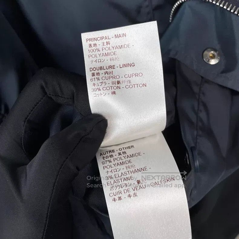 Louis Vuitton Louis Vuitton Dark blue color-block hooded assault jacket Size US L / EU 52-54 / 3 - 8 Thumbnail